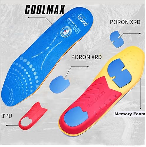 Miniatura 4 de ROCKROOSTER Soporte de arco para hombre y mujer, antifatiga, cómoda plantilla acolchada para aliviar el dolor en el talón, calzado de repuesto