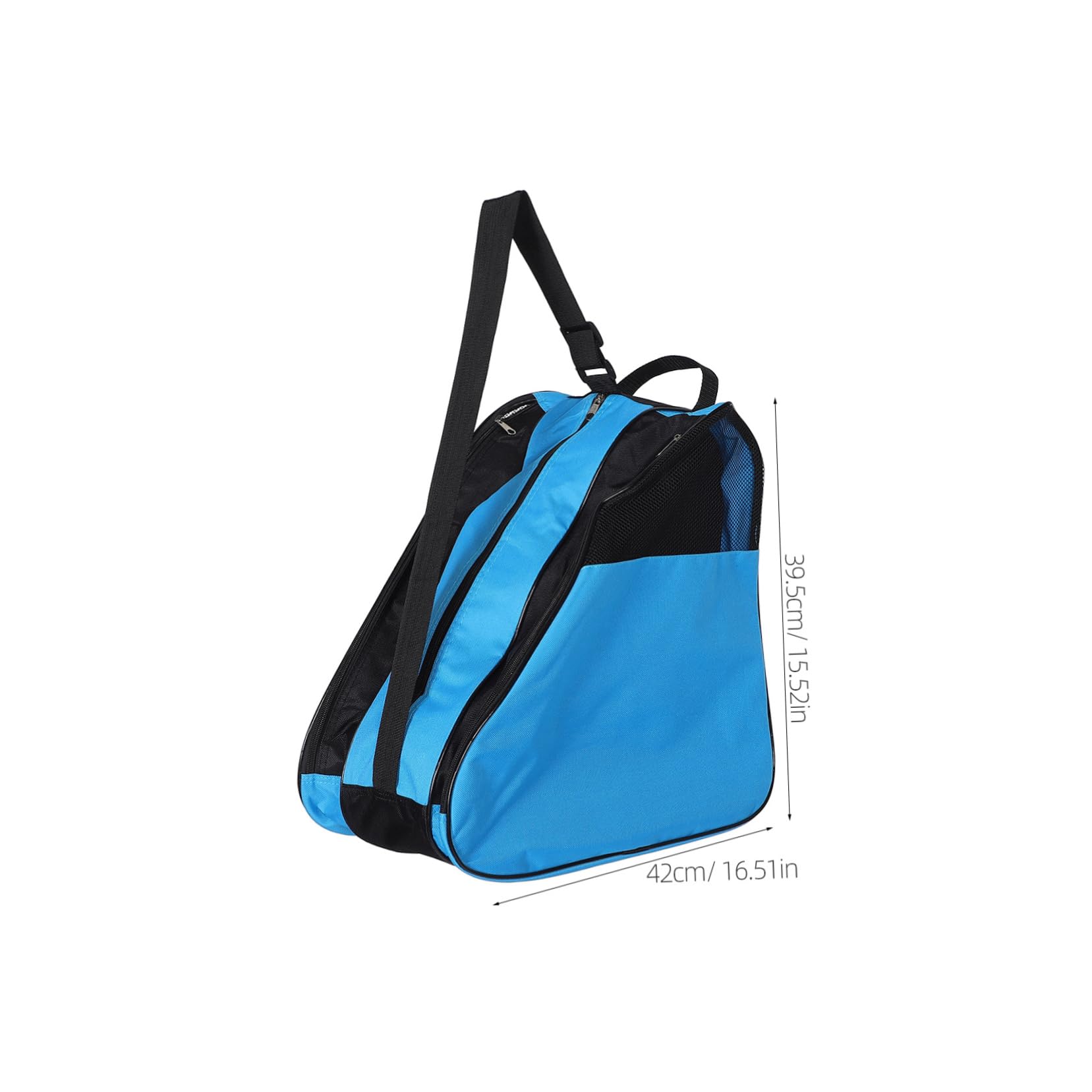 UPKOCH Borsa Per Pattini a Rotelle Accessori Per Rulli Custodia Per Scarpe Da Pattinaggio Borsa Da Skate Borsa Per Il Trasporto Del Blue Panno Oxford