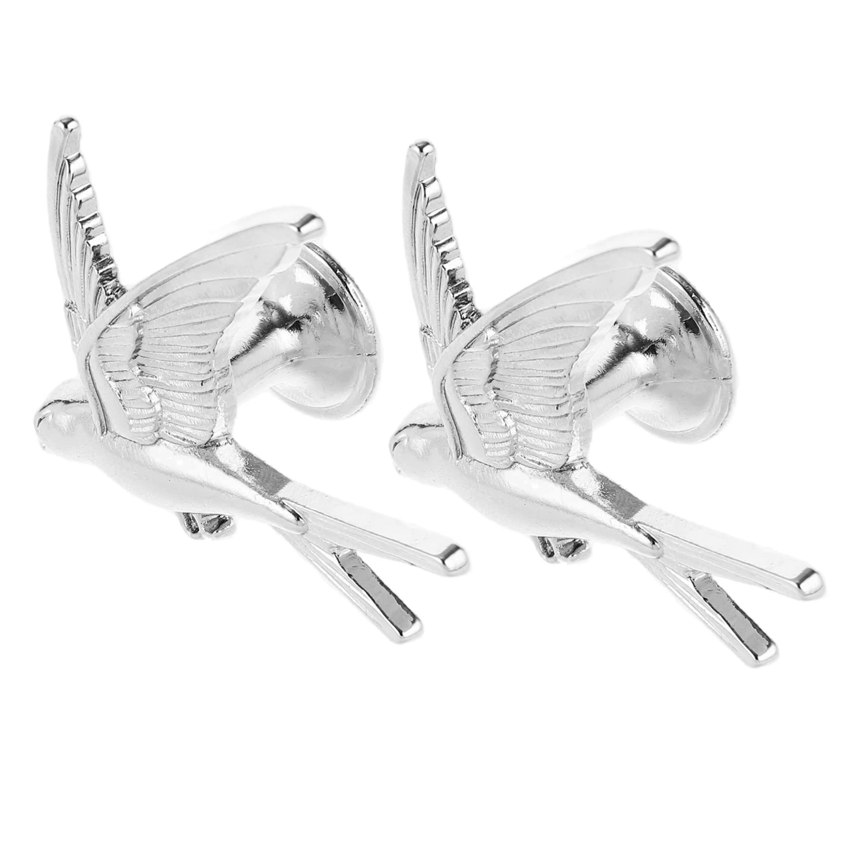 Artibetter 3 Set Di Maniglie Per Mobili in Stile Unico A Forma Di Volante Pomelli in Metallo Finitura Liscia Pomelli Decorativi Per Porte Per La Casa 2 Pezzi * 3