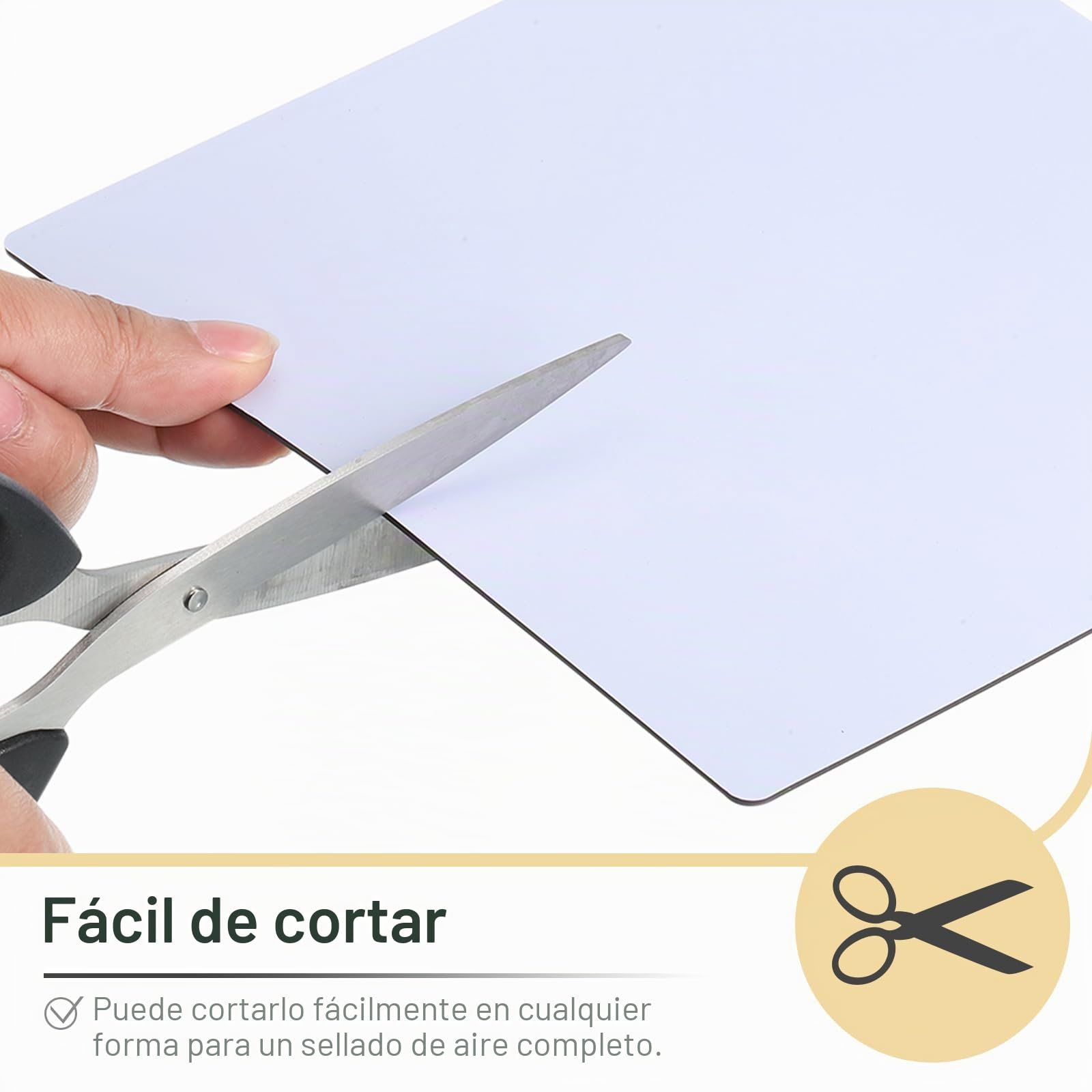 QUARKZMAN 2 Piezas Cubiertas Magnéticas Cuadradas para Rejillas de Ventilación, Cubiertas Bloqueadoras de 8"x8" para Rejillas de Aire de Piso, Pared y Techo en Casa (Blanco)