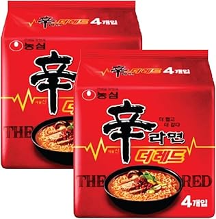 農心 辛ラーメン ザ レッド THE RED 125g 8袋セット 辛さUP! 韓国ラーメン