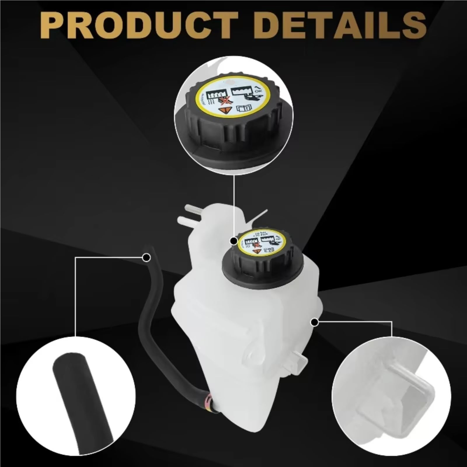 Compatibile Con Lincoln Per LS 2002 2003 2004 2005 2006 Bottiglia Serbatoio Per Il Recupero Liquido Raffreddamento Radiatore Con Tappo 5W4Z8A080AA Ricambi Auto