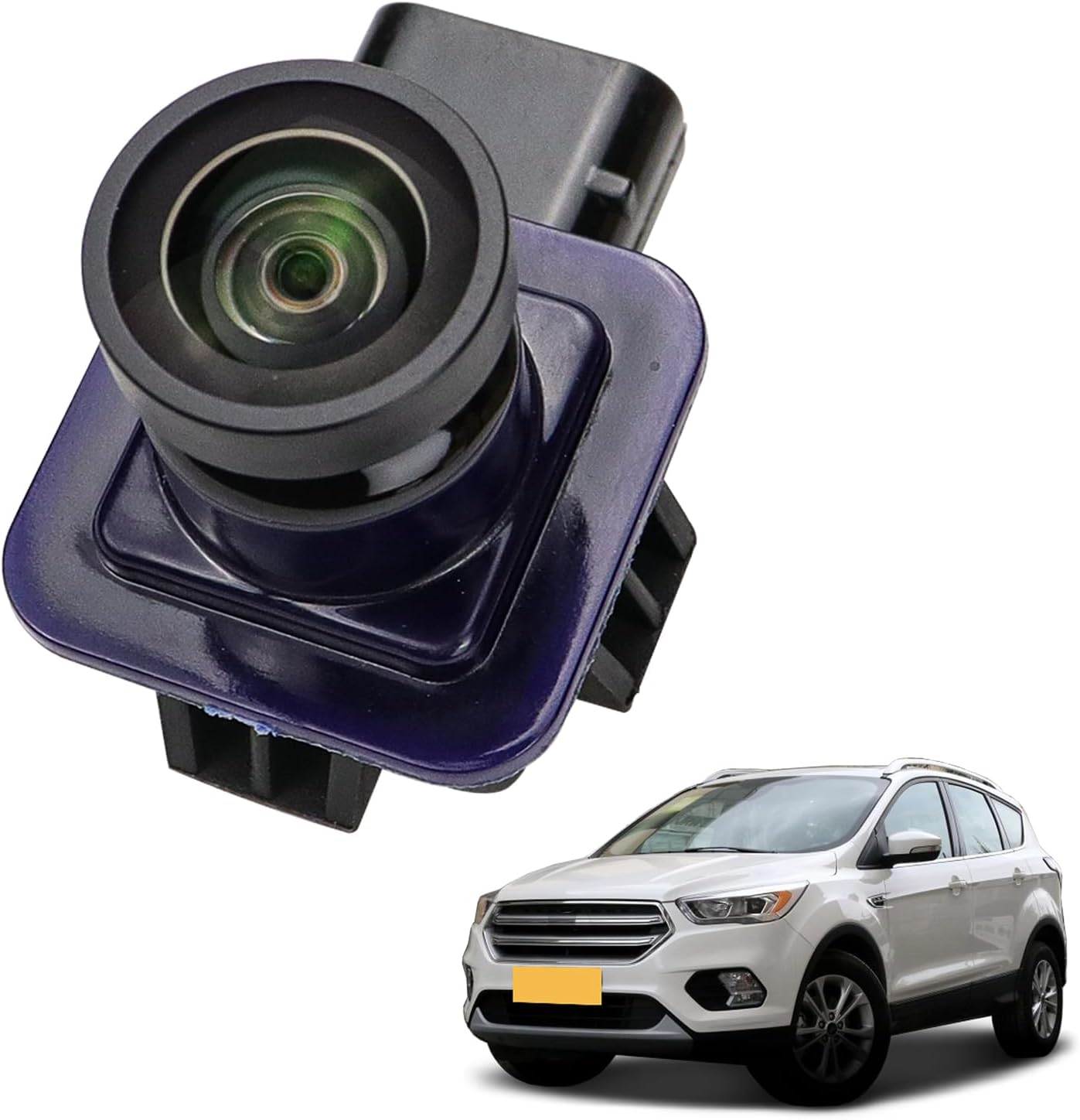 EJ5Z-19G490-A Rear View 170° HD Night Vision Backup Camera Compatible with Ford Escape 2014 2015 2016 Parking Assist Camera Replaces GJ5T19G490AD GJ5T-19G490-AB