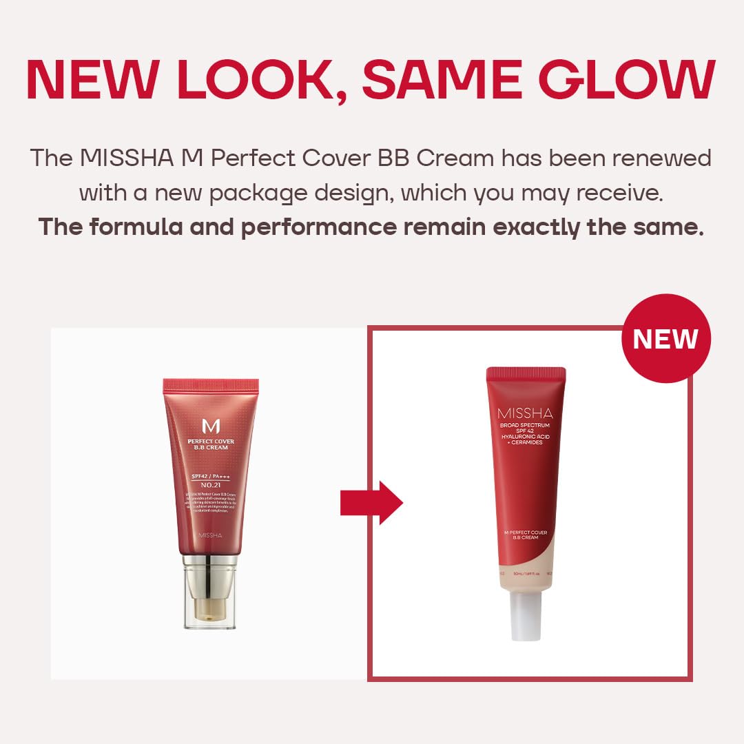 Missha M Perfect Cover Bb Cream Spf42/pa+++ No.29 Caramel Beige 50ml