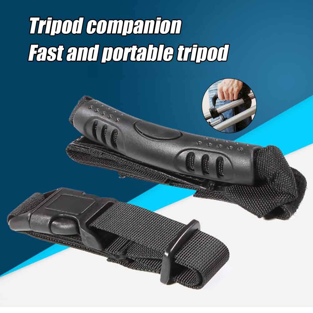 Faderr Poignée de transport, Poignée avec sangle à boucle, Ensemble de poignée de transport avec sangle à boucle, Poignée de transport, Support de transport monopode portable pour Serio