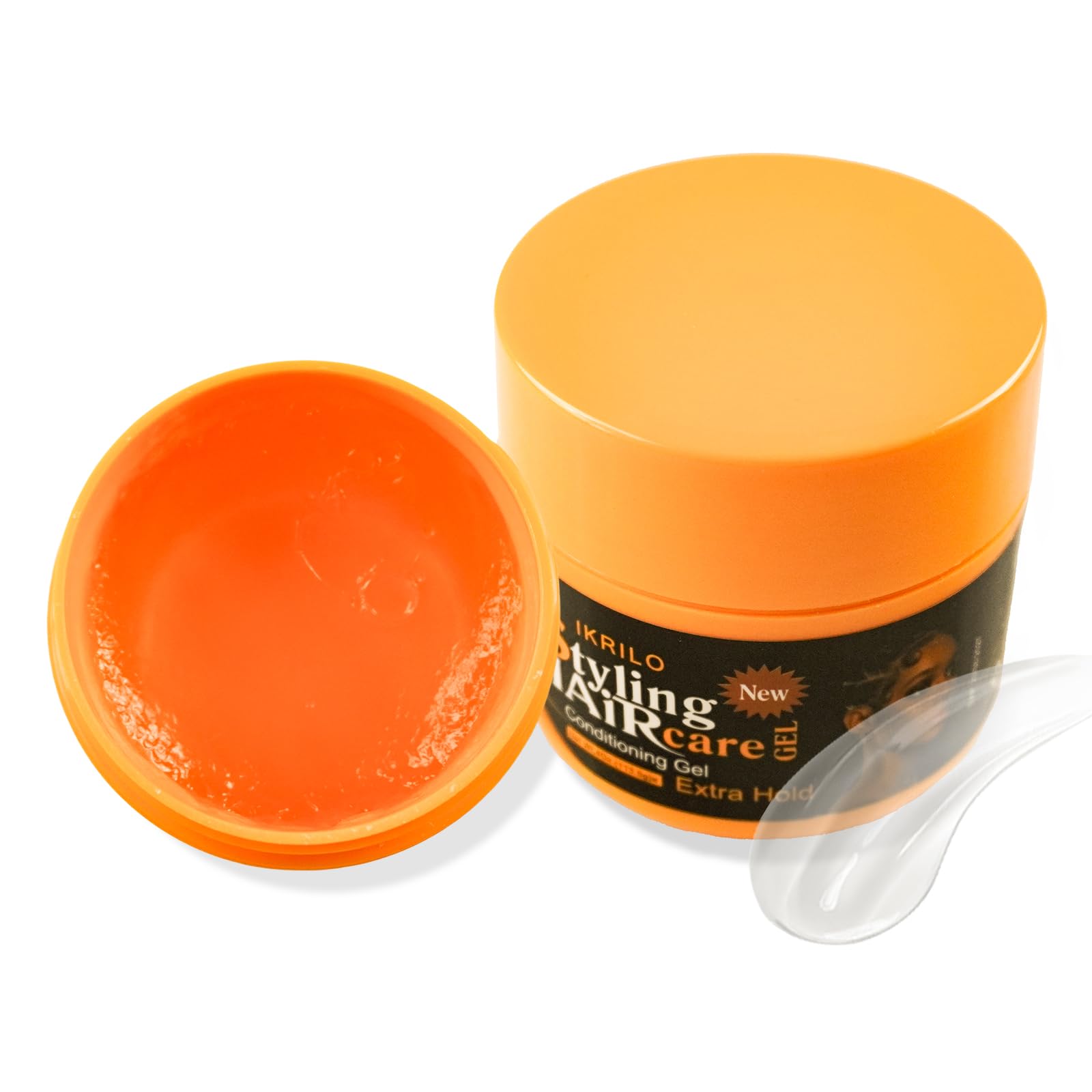 Joyeee Extreme Hold Braiding Hair Gel, Twist and Lock Edge Control Wax Pomade for Hair Styling, Smooths Frizz, Non-Flaking, High Shine, Long Lasting