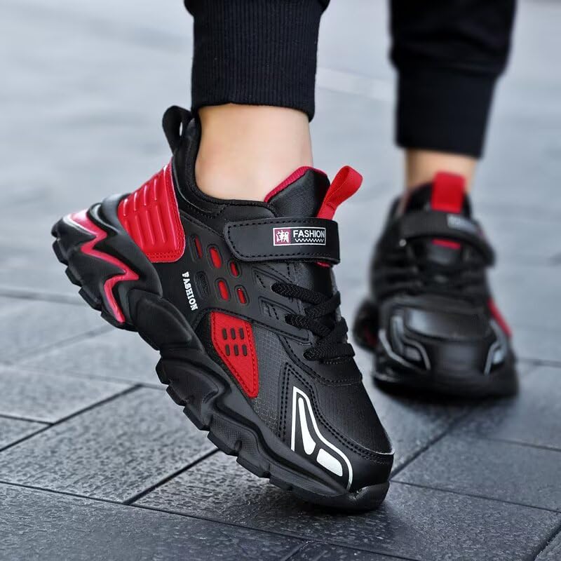 Kids Boy Fashion Comfortable Walking Sneakers for Sport Running Cycling Hiking School4