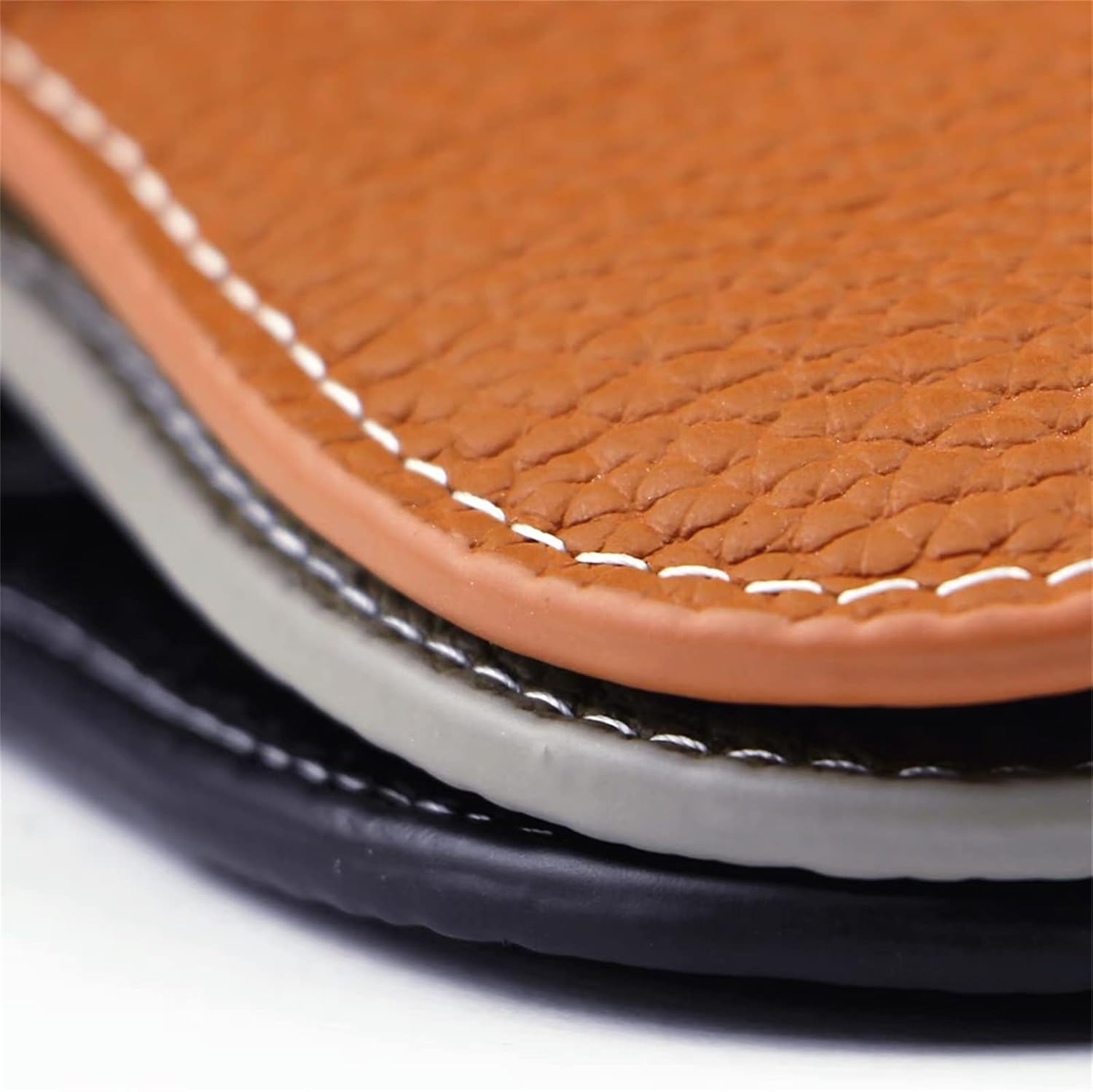 Leather Glasses Case Holder Portable Slim Sunglasses Pouch Soft Eyeglasses Eyewear Sleeve For Women Men Lightweight - Image 7