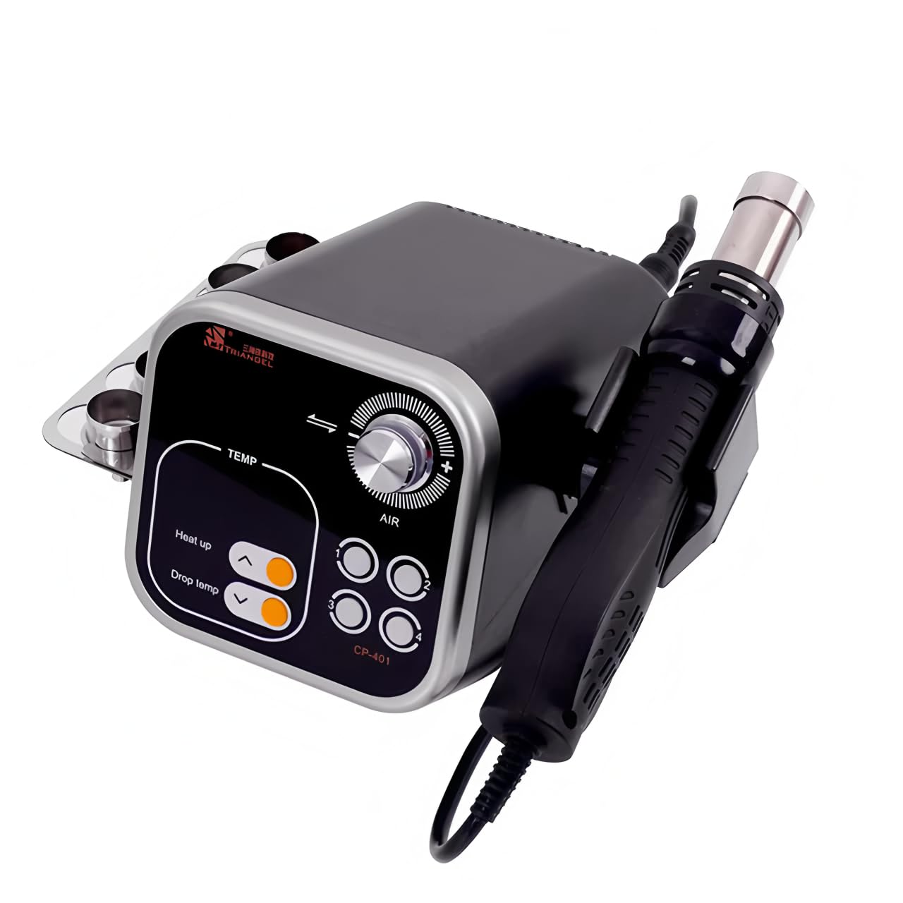 M-Triangel CP-401 Pistola ad aria calda Stazione di saldatura 700W Saldatore per scheda madre Diodo Transistor Mosfet SMD Strumenti di riparazione (CP-401)