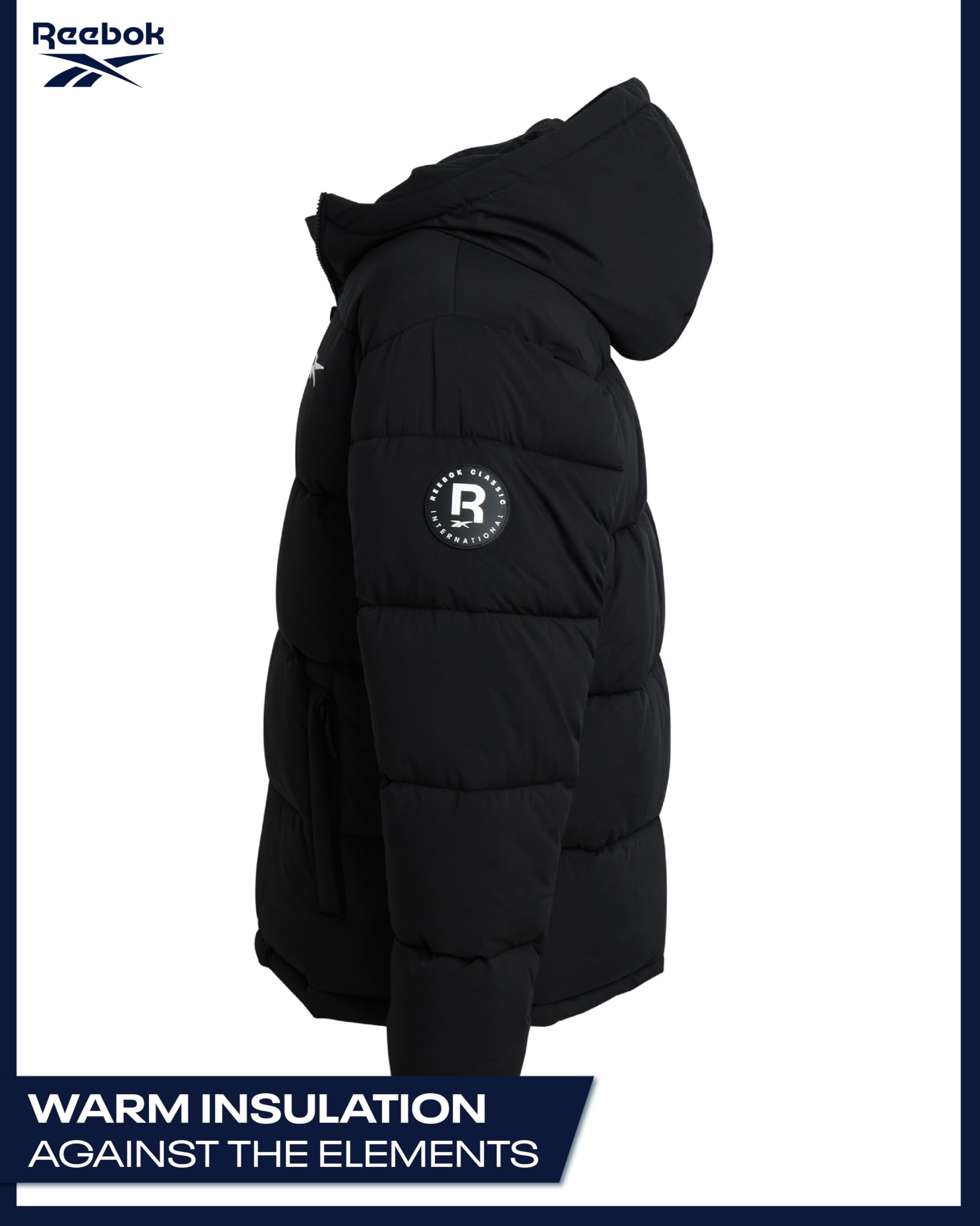 Reebok Kurtki wierzchnie Chłopcy B Stretch Puffer Jkt