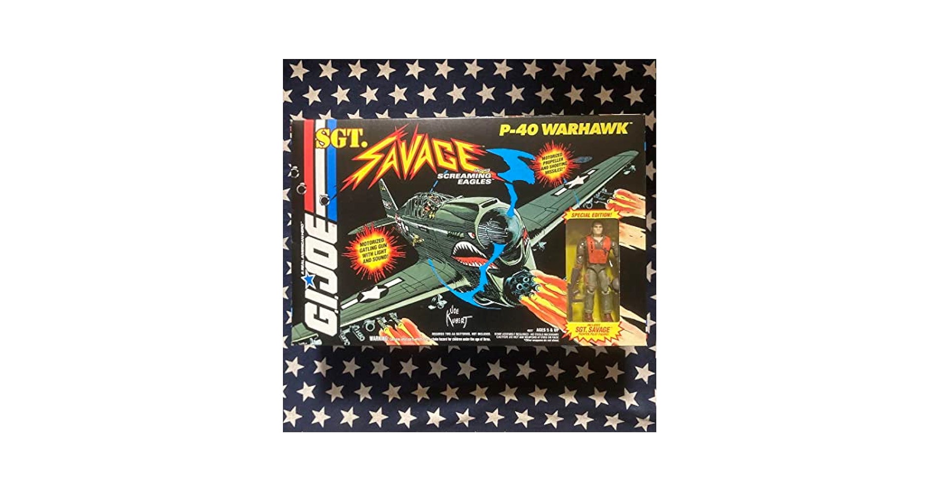 GIJOE40周年記念　アクションソルジャー　　レア　コンバット　アメリカ製 芸能人 愛用の通販 GIJOE40周年記念 アクションソルジャー レア