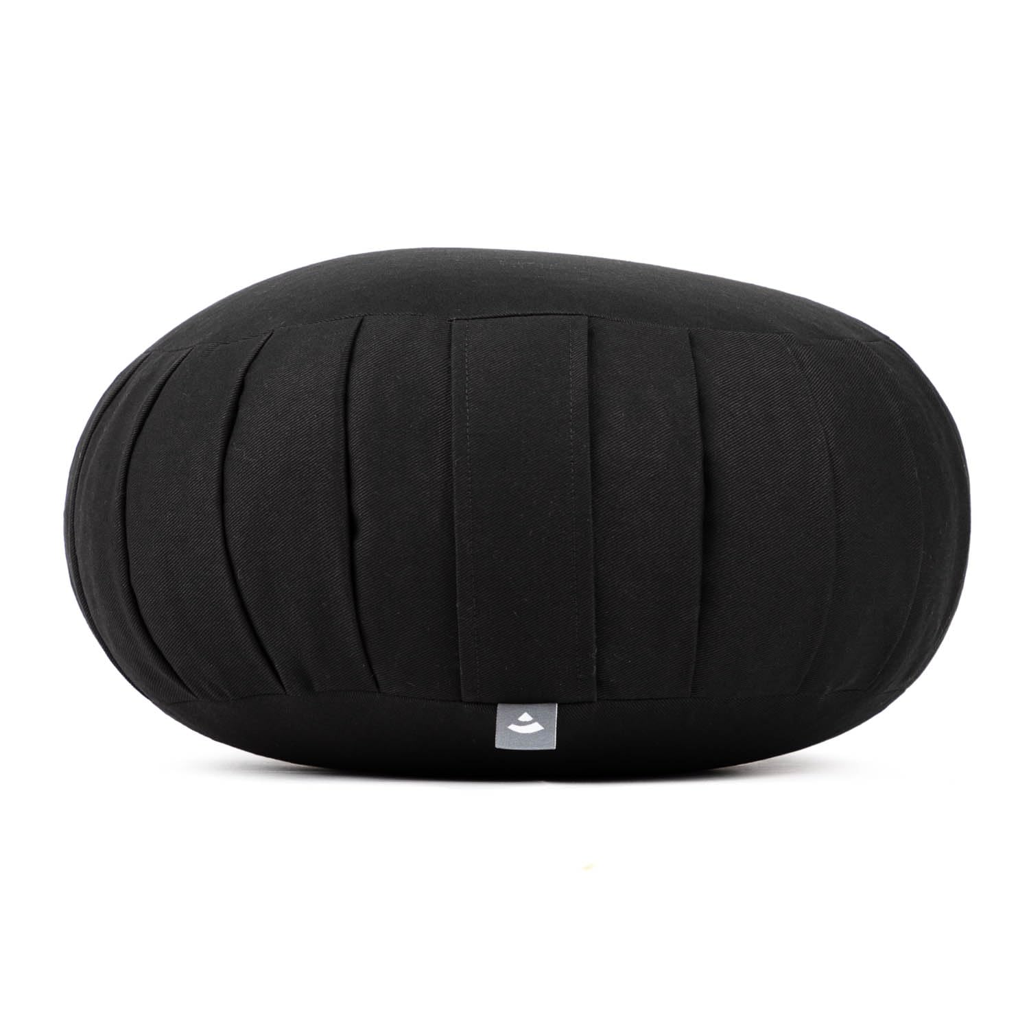 Bodhi Coussin De Méditation Rondo ECO | Coussin De Yoga Garni D'épeautre Bio | Housse En 100% Coton | Housse Lavable Avec Sangle De Transport Pratique | Hauteur 20cm | Aubergine