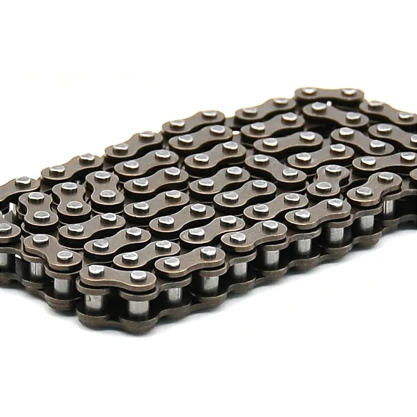 Rollenkette Aus Kohlenstoffstahl 1 Stücke 04C-1 Rollenkette/Kettenglieder Stecker Industrielle Übertragung Einreihige Kette for Kettenrad 0,5/1/1,5/5 Meter(Stainless Steel 5M)