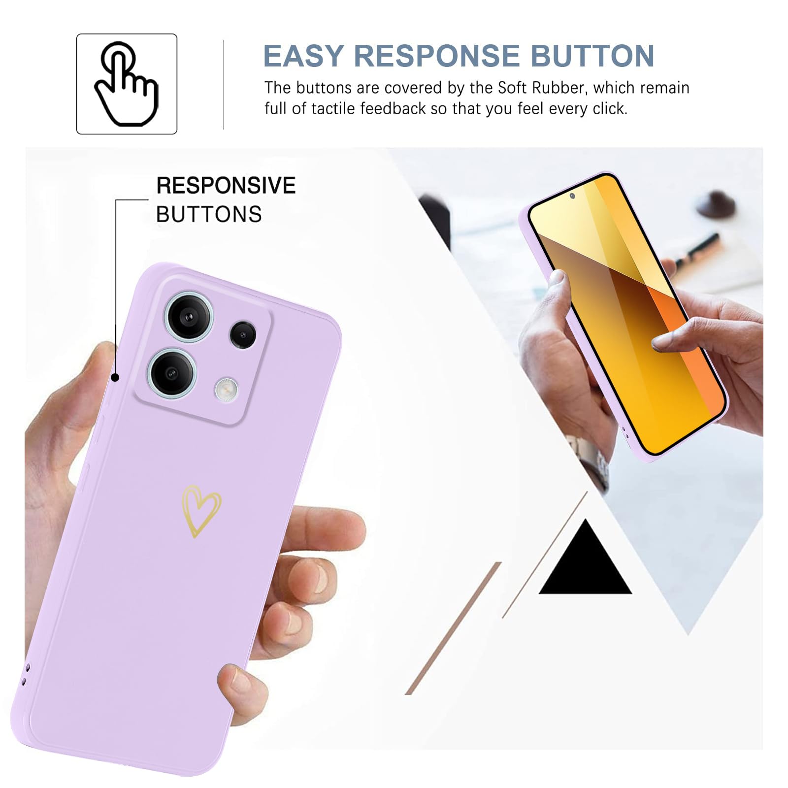 Vauki Cover per Xiaomi Redmi Note 13 Pro 4G 6.67(No para