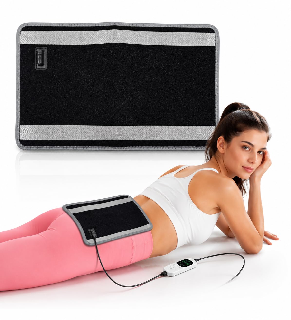 MICEYLIVE Red Light Therapy for Body, Near Infrared Light Therapy Wrap with Timer, 31.5"x 15.7" 270LEDs Dual 660nm & 850nm Light Therapy Pad for Back Shoulder Joint Muscle