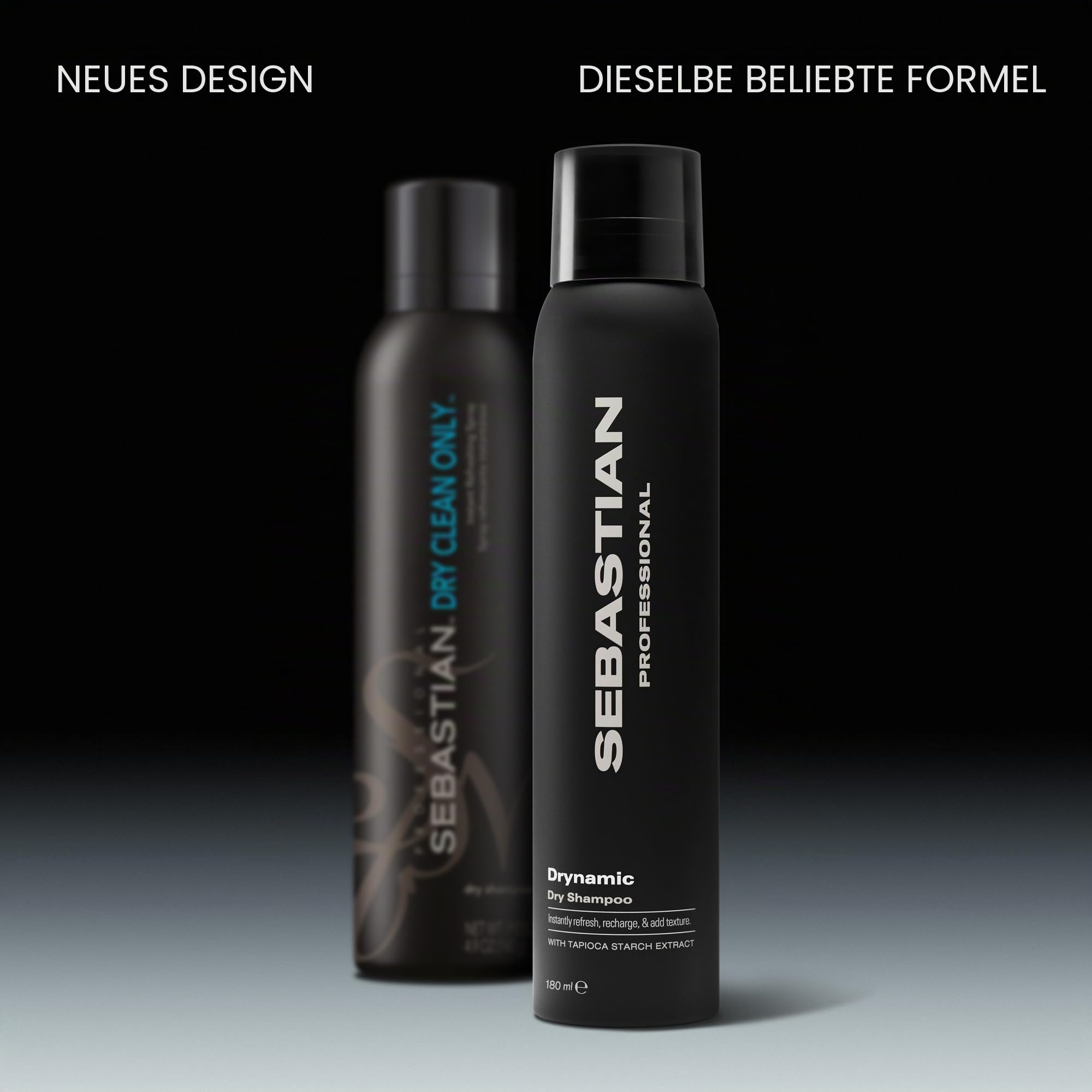 Sebastian Professional Drynamic Dry Shampoo – Trockenshampoo mit Tapiokastärke für sofortige Frische, Textur & Volumen, absorbiert Öl & verleiht neue Energie zwischen den Haarwäschen - 180 ml