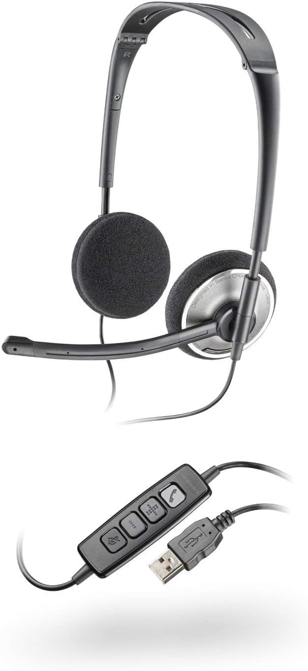 Plantronics PLNAUDIO478 Stereo USB Headset for PC