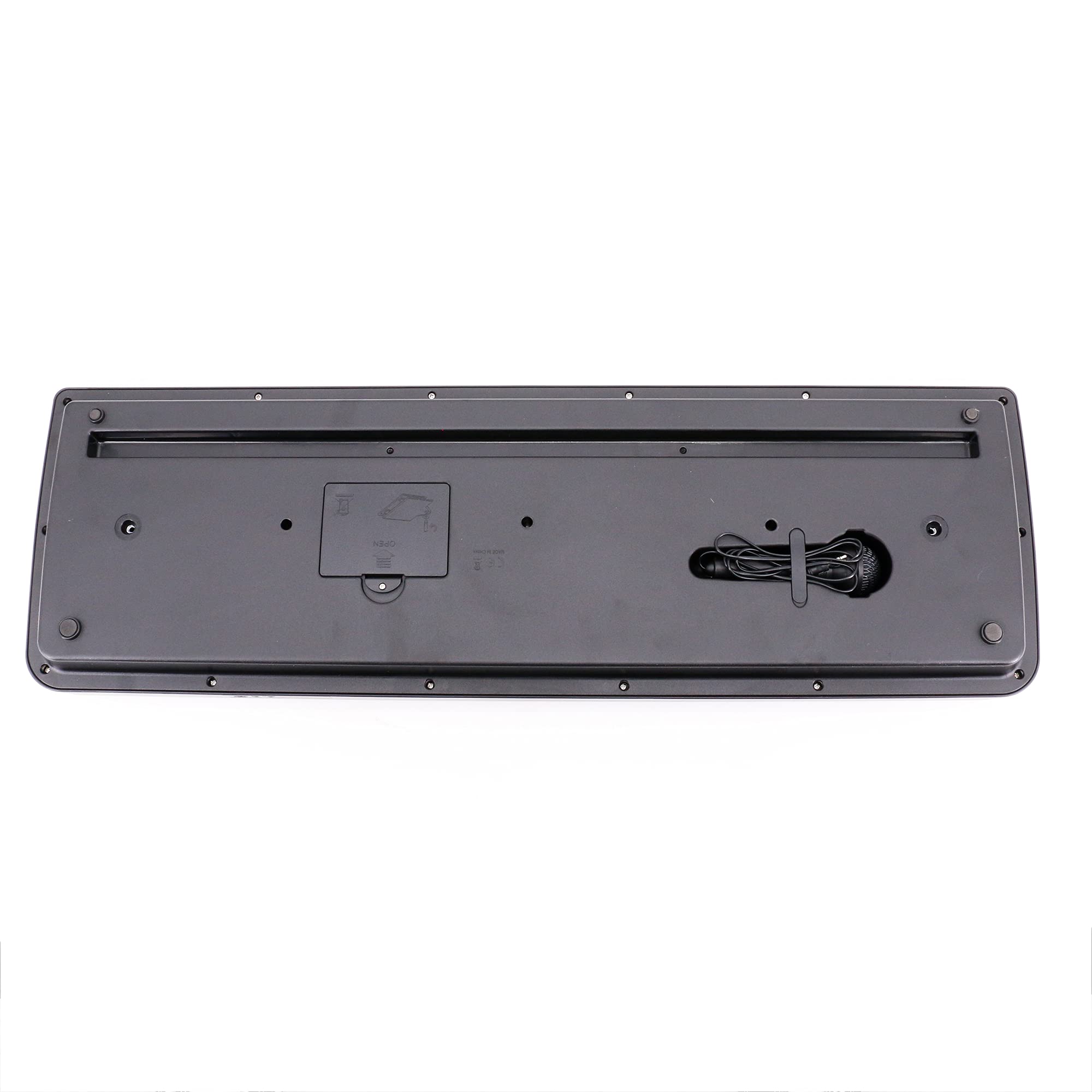 ffalstaff Tastiera Elettronica 61 Tasti (MELODY-61) per uso Ludico "Italian Design" - Microfono, Alimentatore di rete e E-book "Suona la Tastiera" inclusi