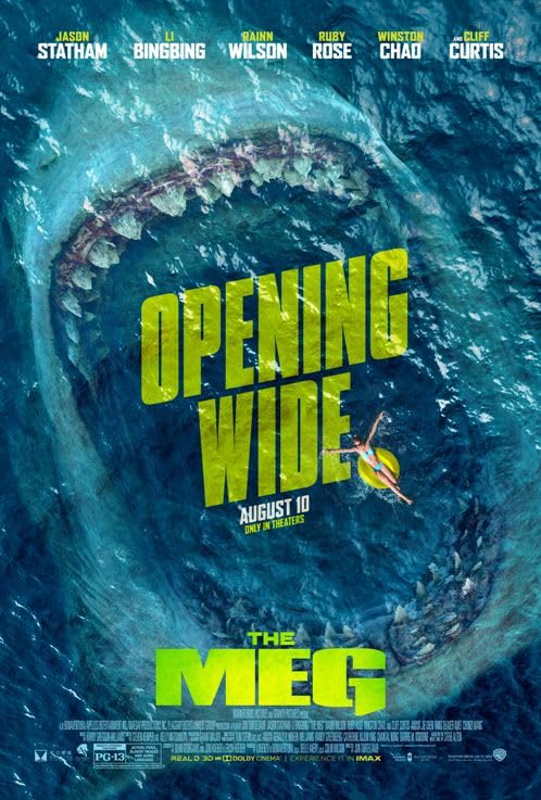 Amazon.com: The Meg Movie Poster Print (27 x 40): Posters & Prints
