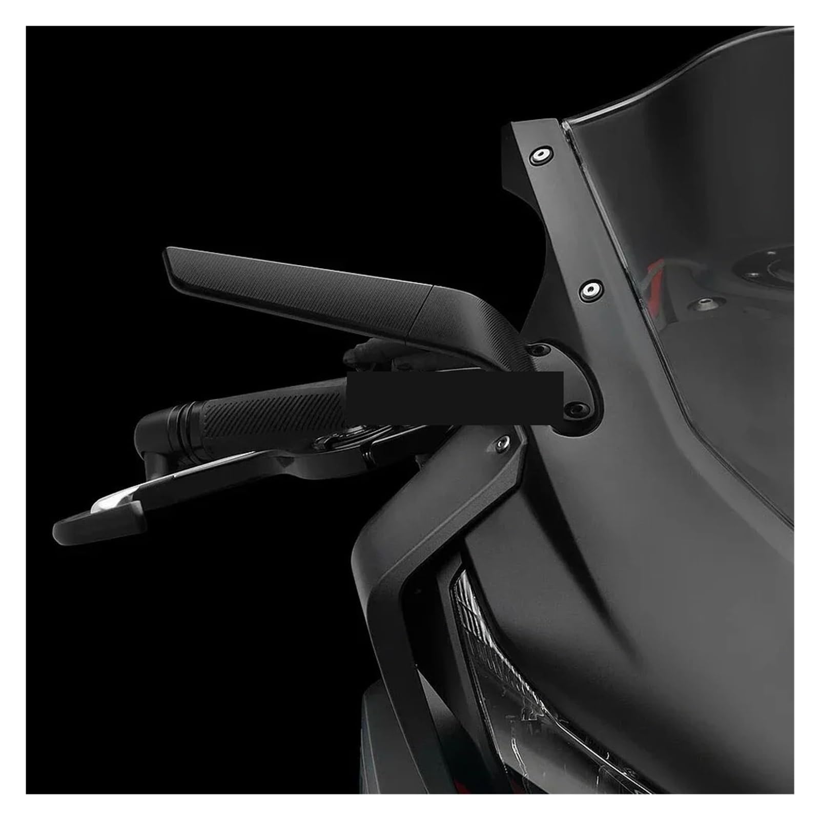 Seitenspiegel CBR 650R Stealth Winglets Rückspiegel, Kompatibel For Honda, CBR650R CBR 650 R 2019-2025, Motorradzubehör