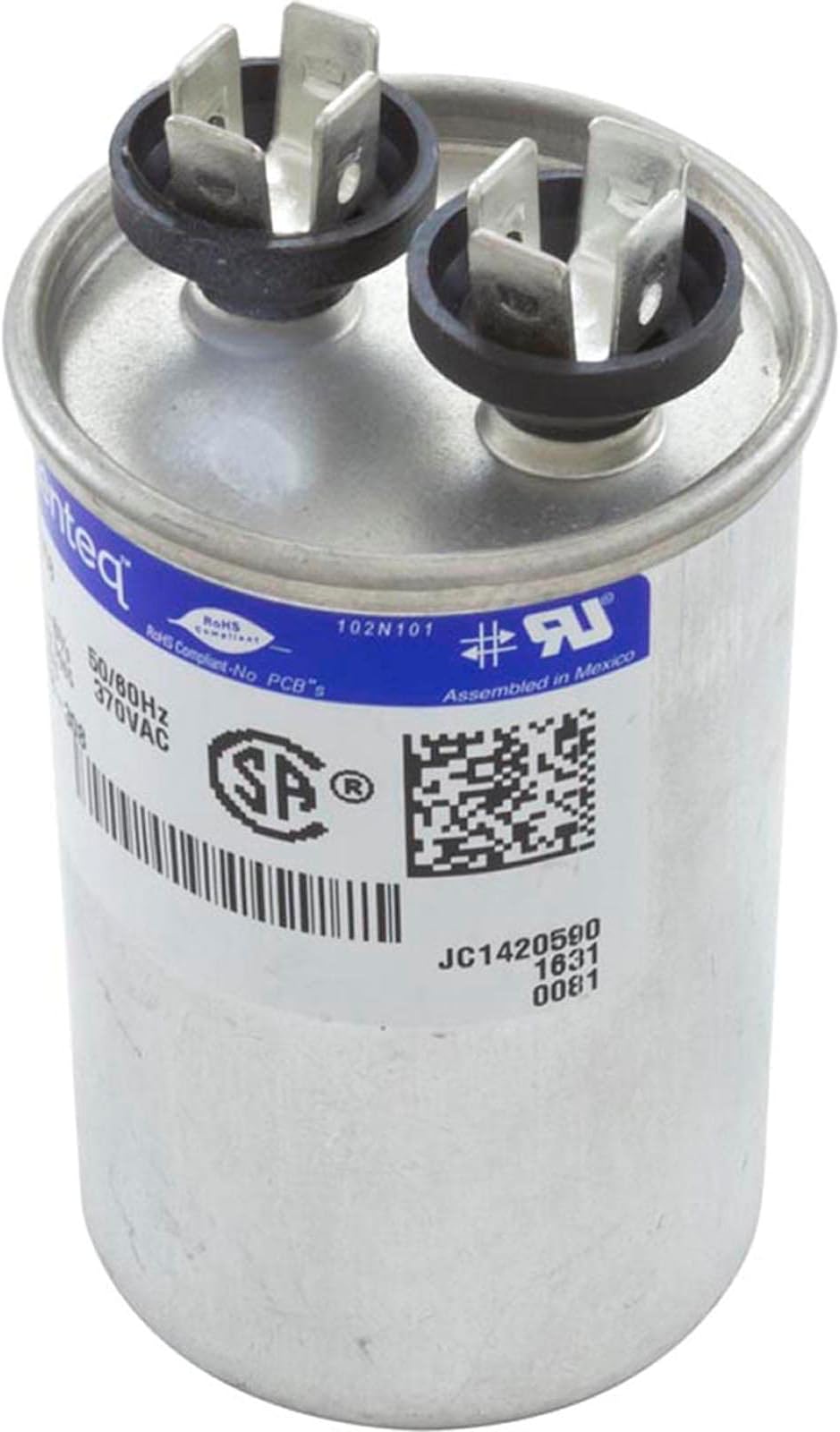 Genteq 628318-308 30 MFD 370V Magnetek Motor Capacitor