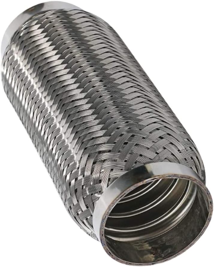 X AUTOHAUX フレキシブル ジャバラ マフラー フレキシブルパイプ 排気フレキシブルパイプチューブ ステンレスパイプ 車用エキゾースト