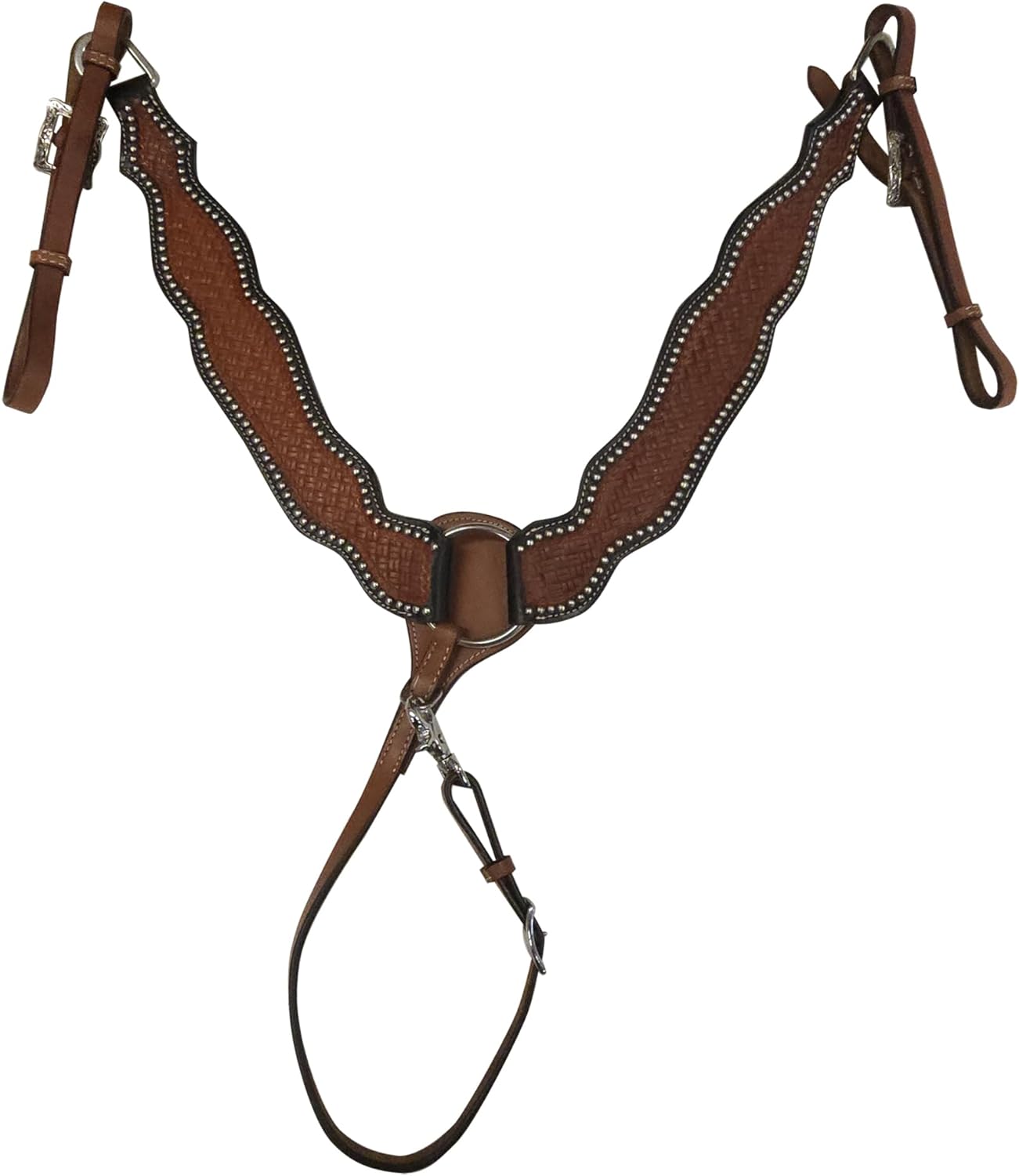 Grewal Equestrian Bozeman Western Leather Breastplate