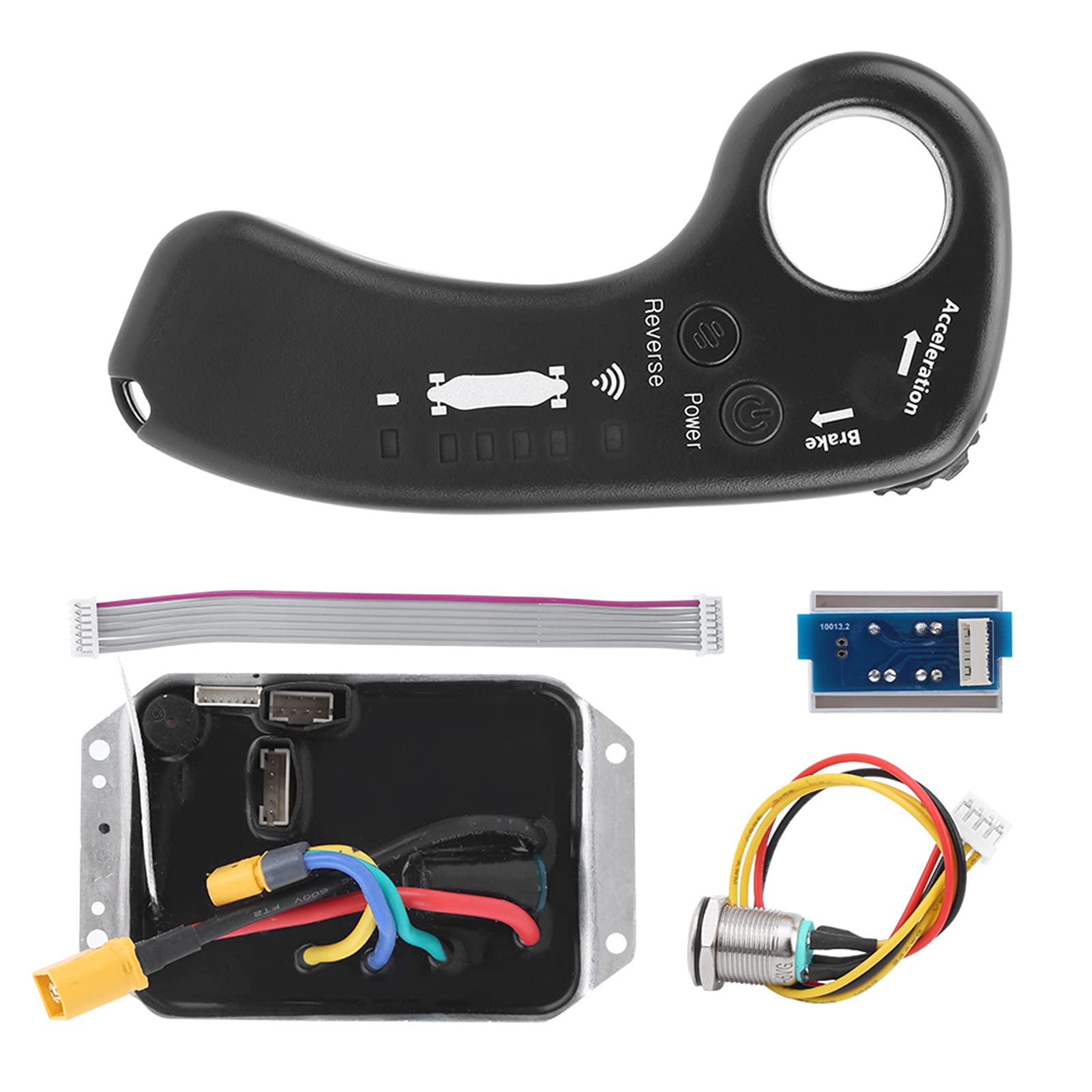 Kit ESC per skateboard elettrico Demeras 36V, controller per skateboard elettrico, longboard e telecomando, kit di sostituzione ESC a doppio motore.