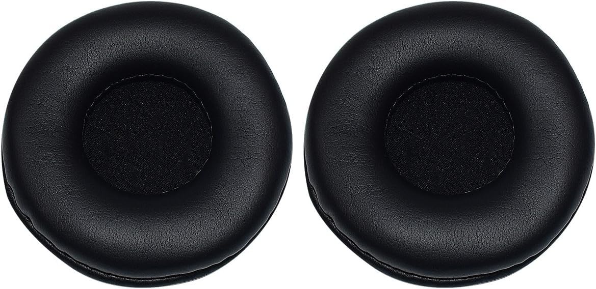 Replacement Ear Cushions for Boat Rockerz 400, 430, 370, 900 and Sony WH-CH500/CH510/CH520 Headphones – 70mm Soft Leatherette Earpads with Memory Padding – Black