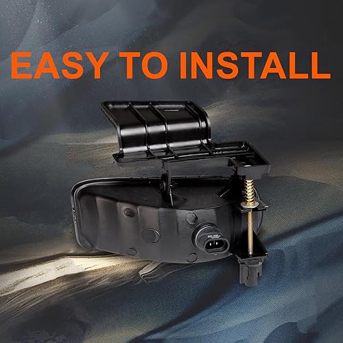 Vista 4 de GRAND ORANGE Tercera luz de freno 1999-2002 compatible con luces antiniebla 1500 2500 compatibles con luces antiniebla 00-06, lámparas