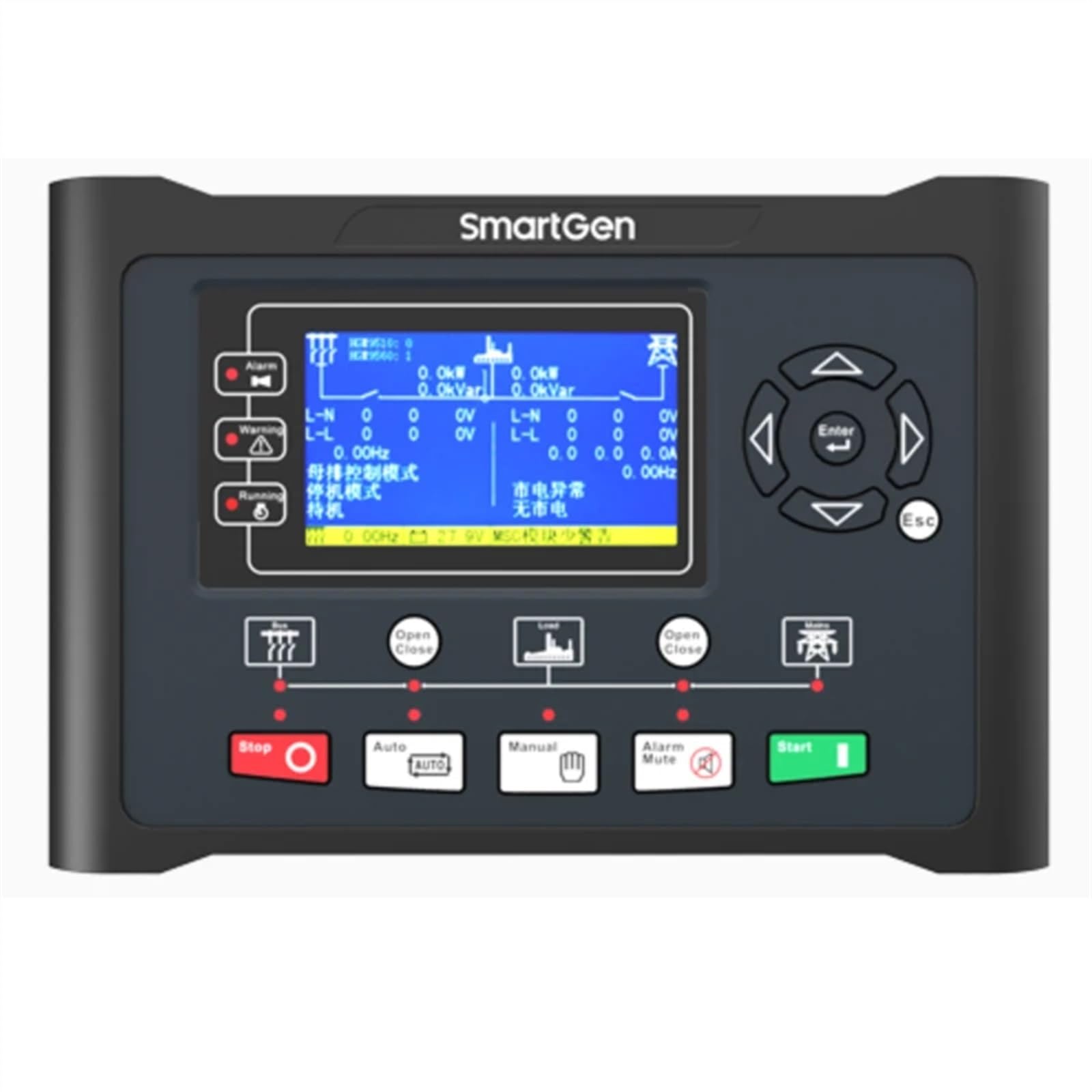 Pwanuigte One Color Hgm9560 Generator Genset Controller