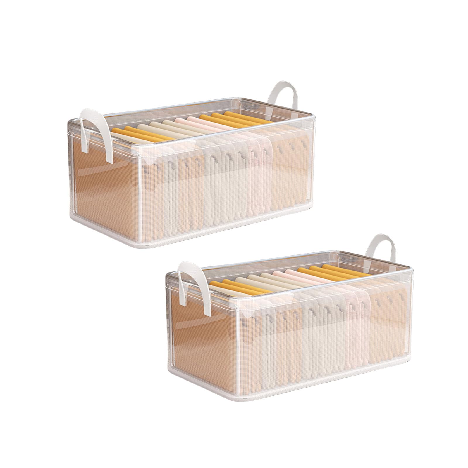 Tsophreniq Sturdy PVC Organizers Box with Waterproof Designs Protective for Cosmetics Jewelry and Valuables Storage Waterproof Storage Box