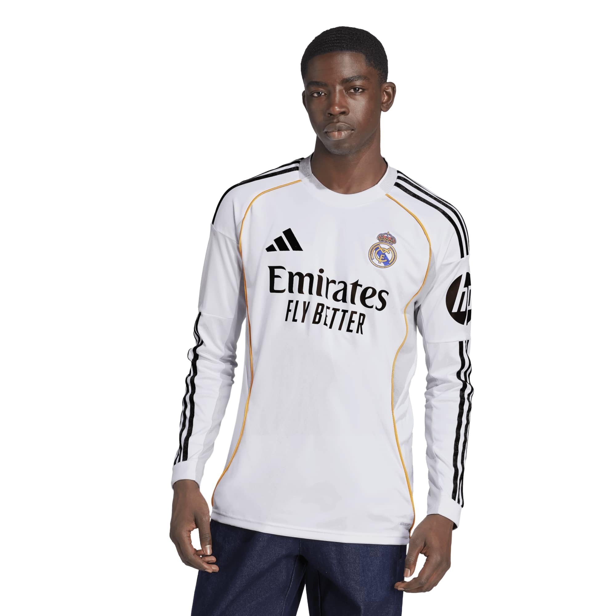 adidas Performance Real Madrid Maillot à manches longues Home 2025/2026 Blanc Homme