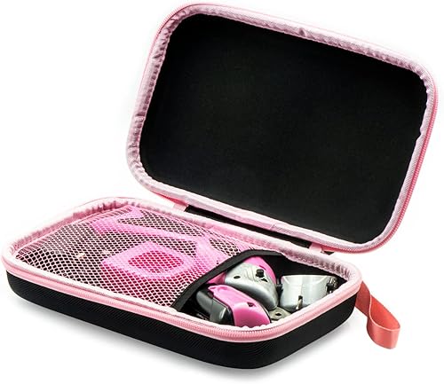 Pink Power Estuche de almacenamiento para destornilladores inalámbricos de tijera, cortador de caja de tijera, accesorios de costura artesanal,