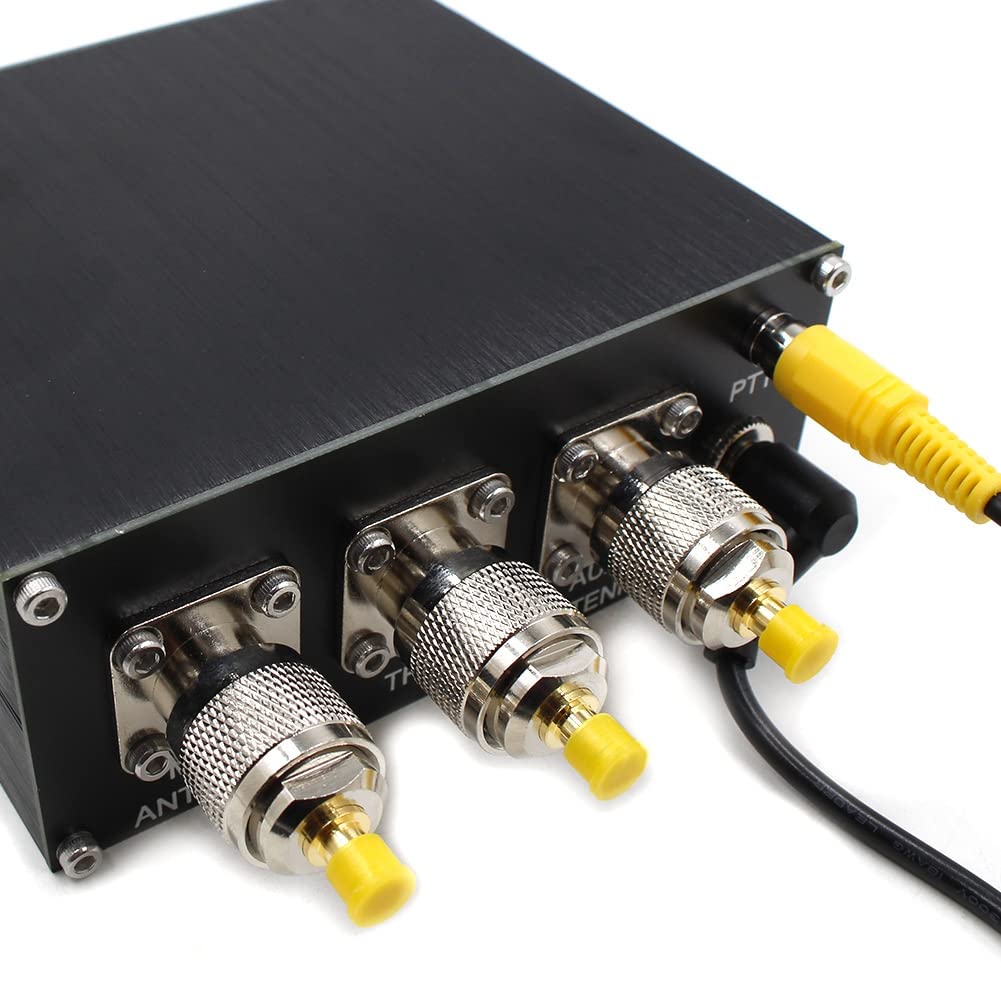 QRM Eliminator X-Phase HF Bands 1MHz a 30MHz QRM Signal Canceller Lega di Alluminio Eliminatore di Segnale con Quadrante e Manopola