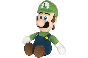 Sanei Super Mario All Star 10" Luigi Plush Doll