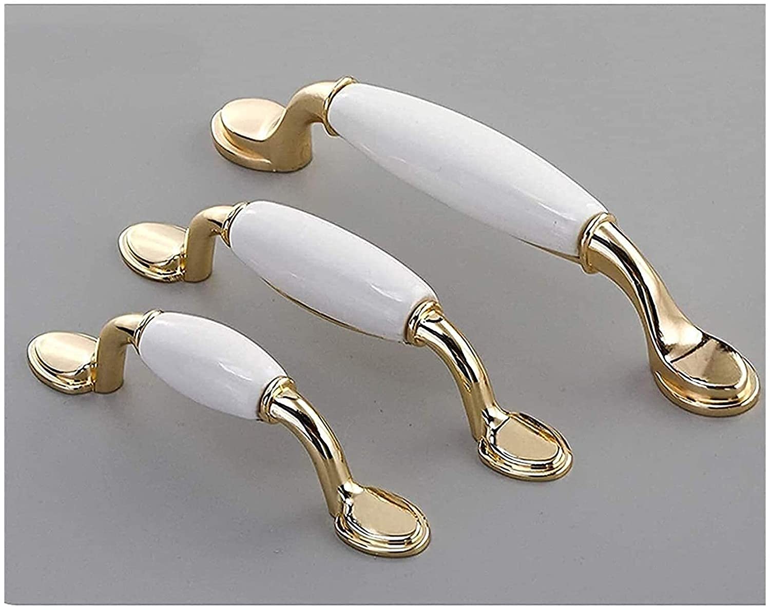 Buy kitchen handles Kitchen Handle, Ceramic Pull 96/128mm Pitch