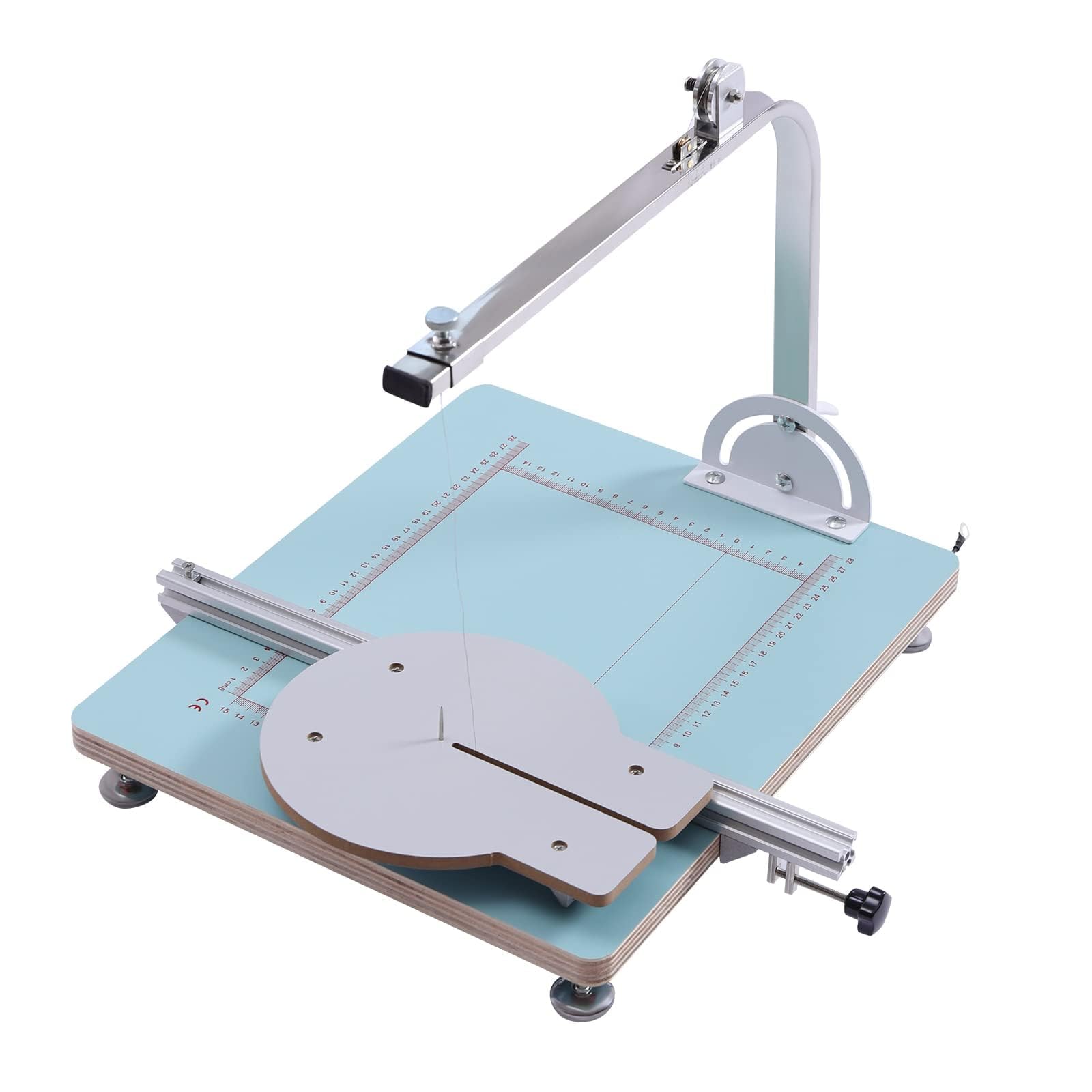 Soberoses Hot Wire Foam Cutter, Electric Tabletop Styrofoam Cutting Machine, Polystyrene Cutting Tool Set With Led Display, Circular Dies For Cutting Forming Sculpting Foam Materials
