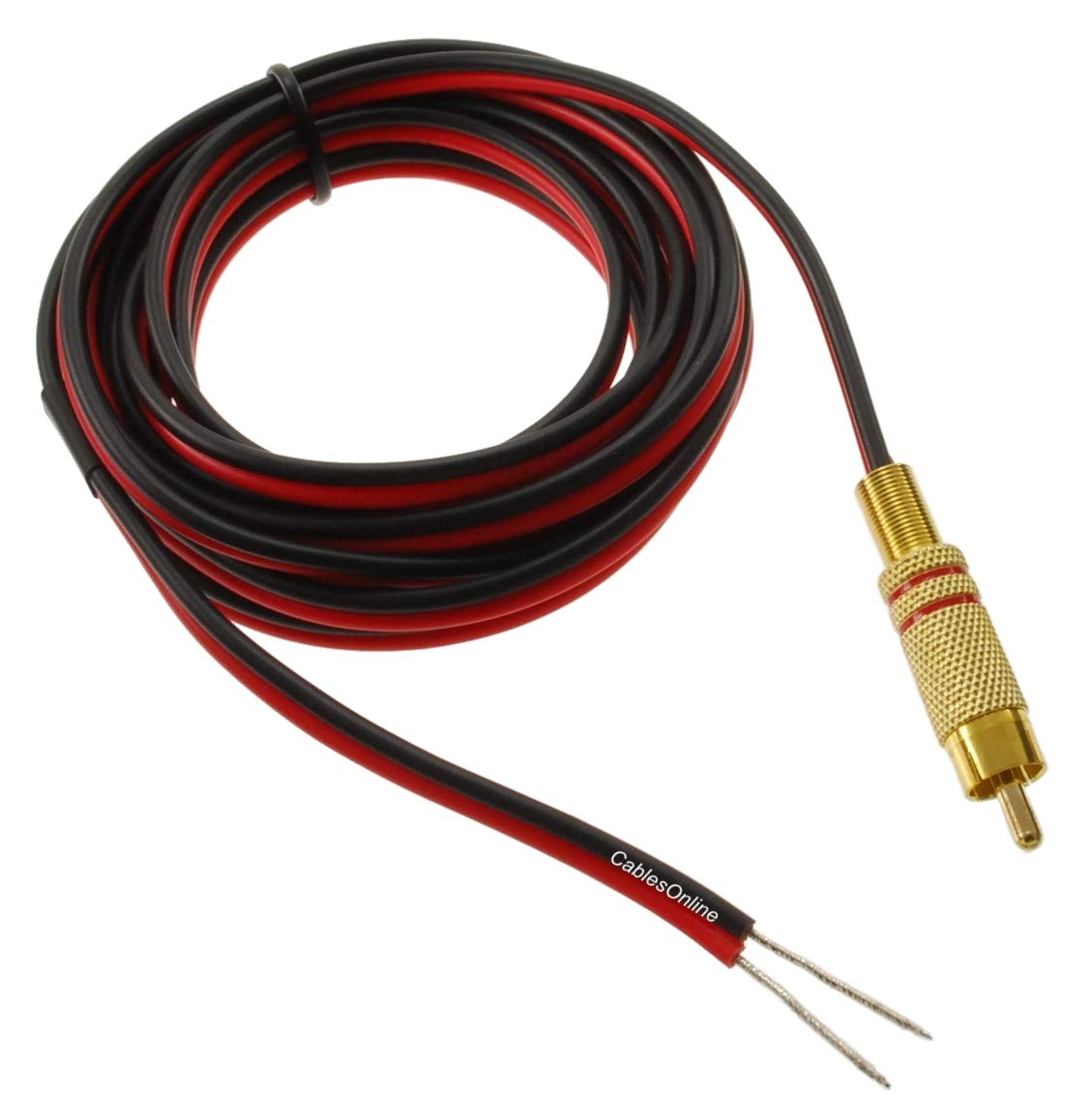Amazon.com: CablesOnline, 10ft 18 AWG Speaker Wire Single