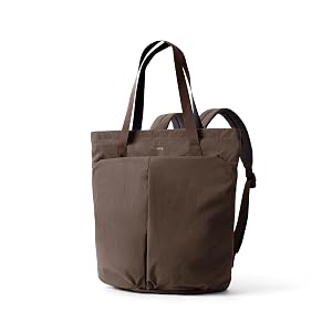 Bellroy Lite Totepack 18 liter lightweight tote bag and backpack for beach travel and every day - RiverRock