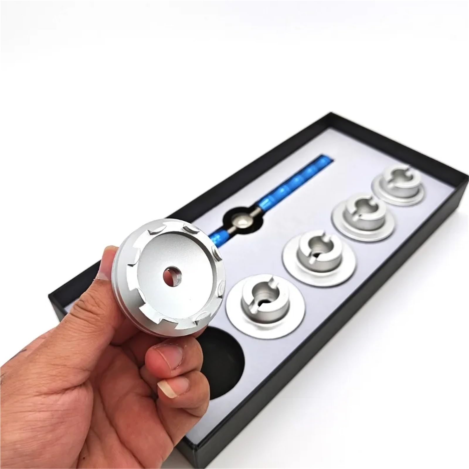 Herramienta de Apertura Caja Trasera Reloj aleación, Juego Adecuado for removedor Parte precisión, Herramienta reparación Relojes para Relojes
