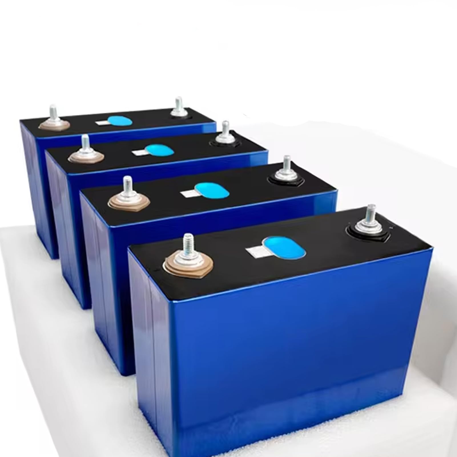 Genérico 3.2V 280Ah Lifepo4 Battery Grade A Lithium Iron Phosphate Battery Pack DIY Cell For 12V 24V RV EV Golf Carts Solar Energy