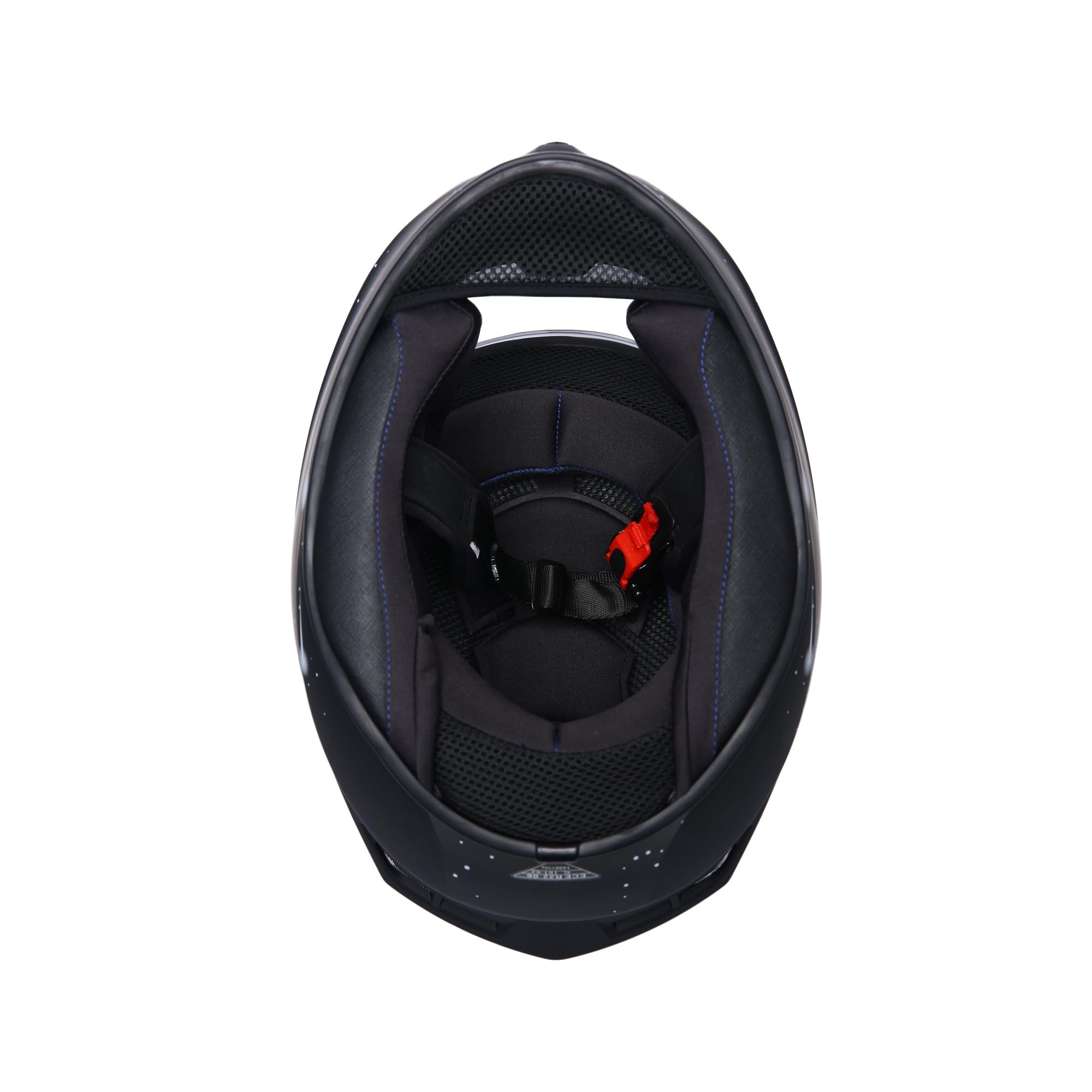 PROANTI Kask motocyklowy integralny, aerodynamiczny kask motocyklowy z odpornym na zarysowania wizjerem i przygotowaniem Pinlock.