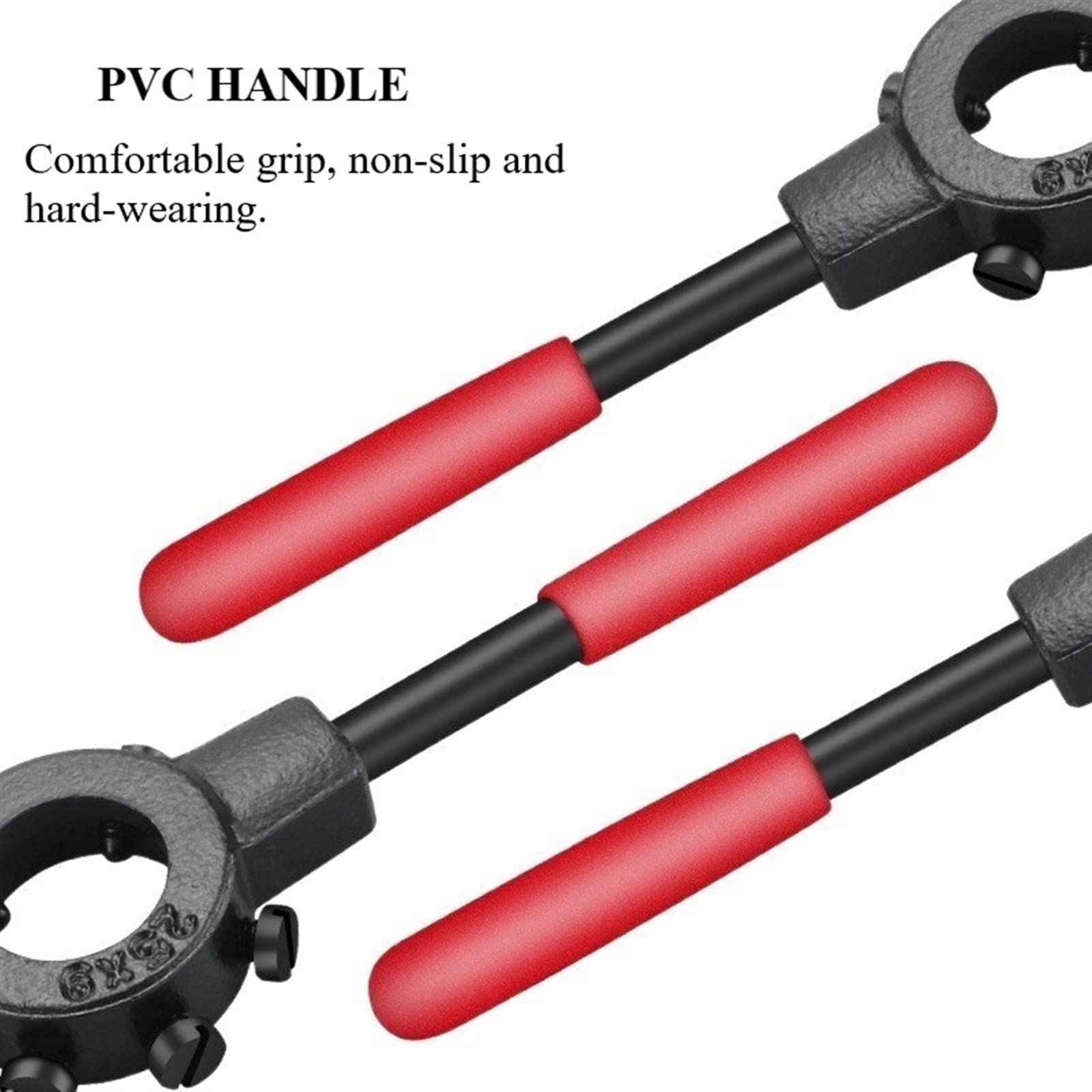 Filiere Metriche Acciaio Set Maschi E Filiere Per Filettatura HSS | Da M3 A M12 | 32 Pezzi | Per Metallo E Plastica Set Maschi Filiere - Foto 11