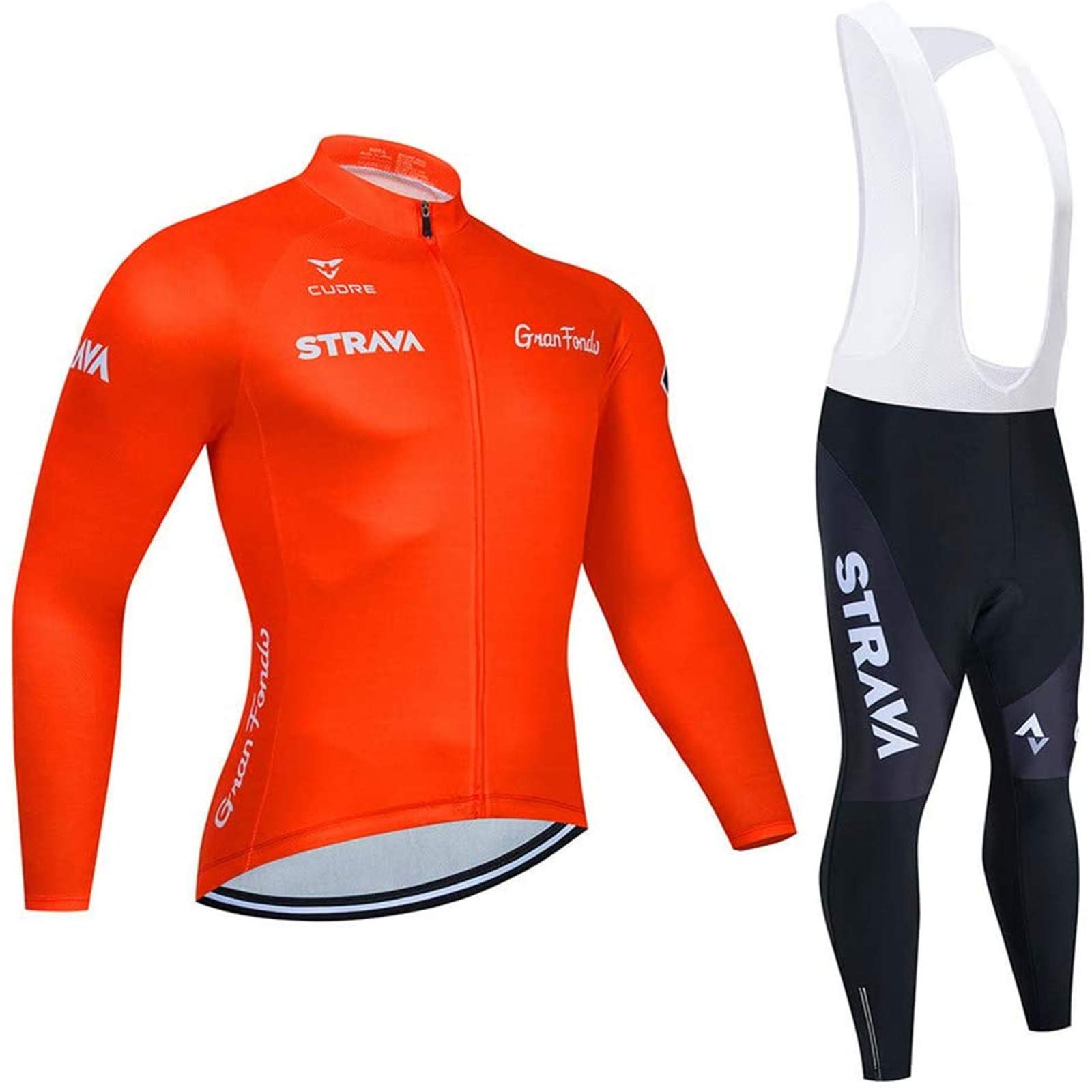 Męska koszulka rowerowa, garnitur górskie górne części rowerowe szybkoschnące oddychająca koszulka rower górski MTB wyścigi rowerowe ubrania 5D żelowe wyściełane (ciemnopomarańczowy 2, XXL)