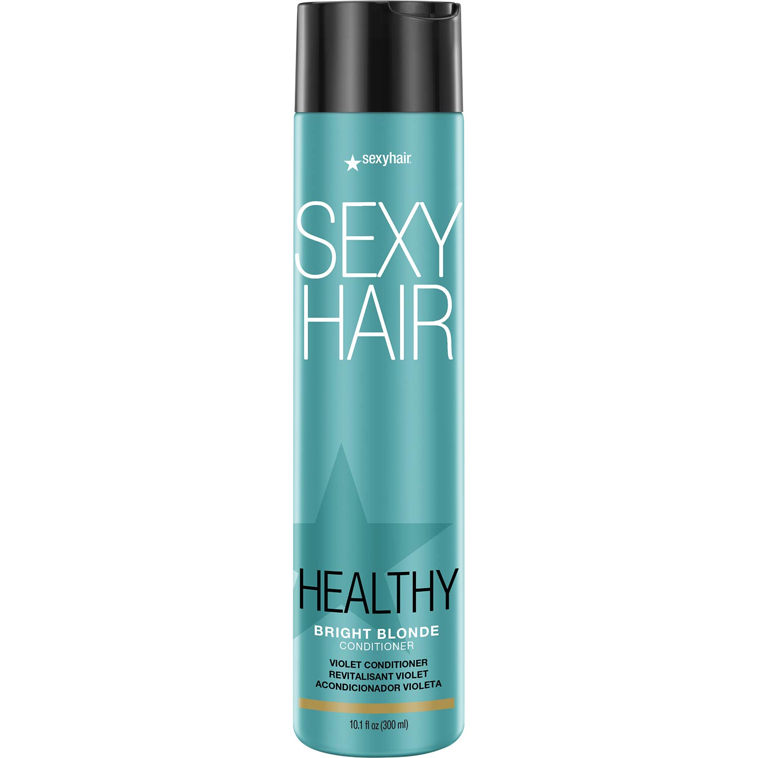SexyHair Healthy Bright Blonde Violet Conditioner, 10.1 Oz | Helps Counteract Brassiness | SLS and SLES Sulfate Free | All Hair Types