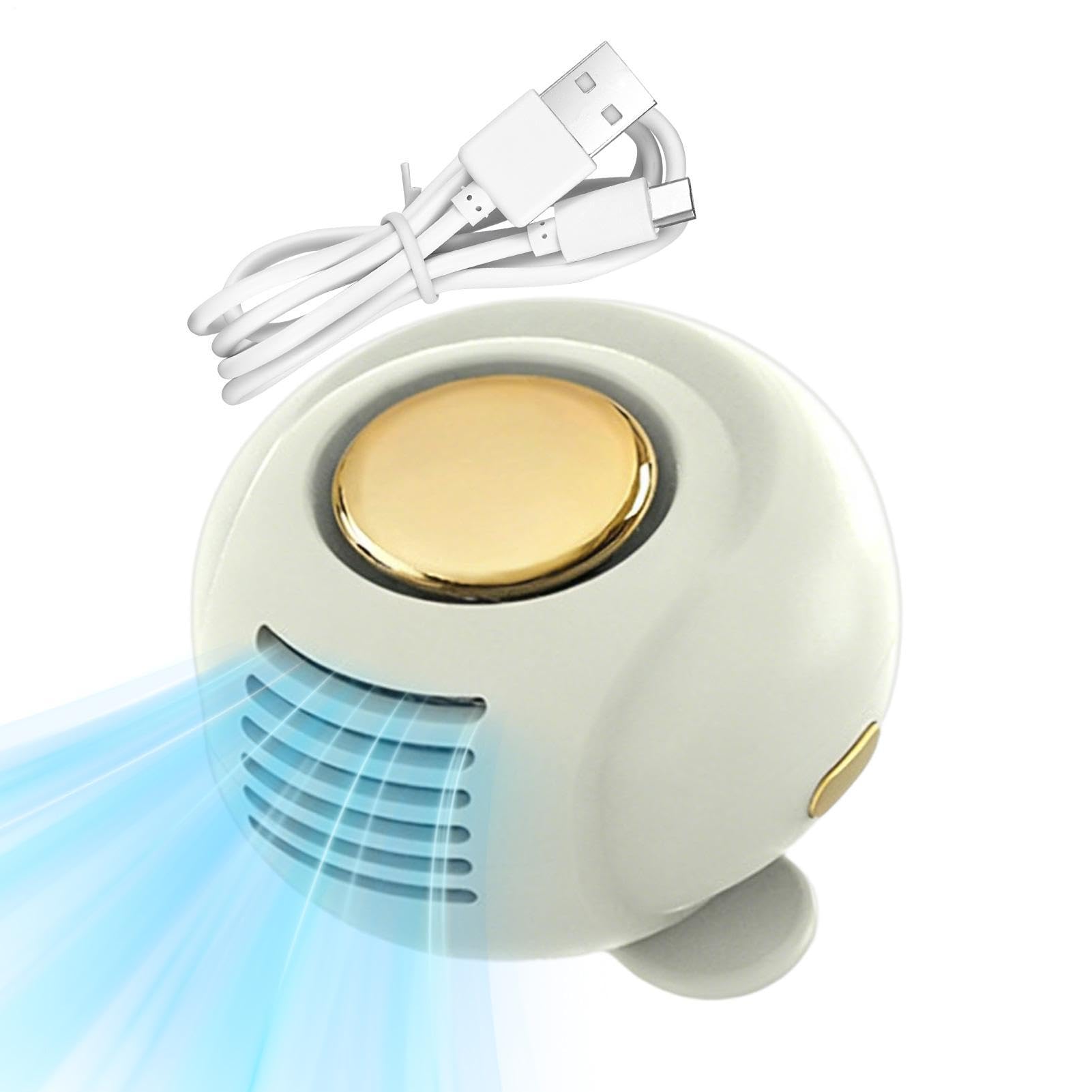 Ventilateur à pince rechargeable sans pales pour vaincre la chaleur
