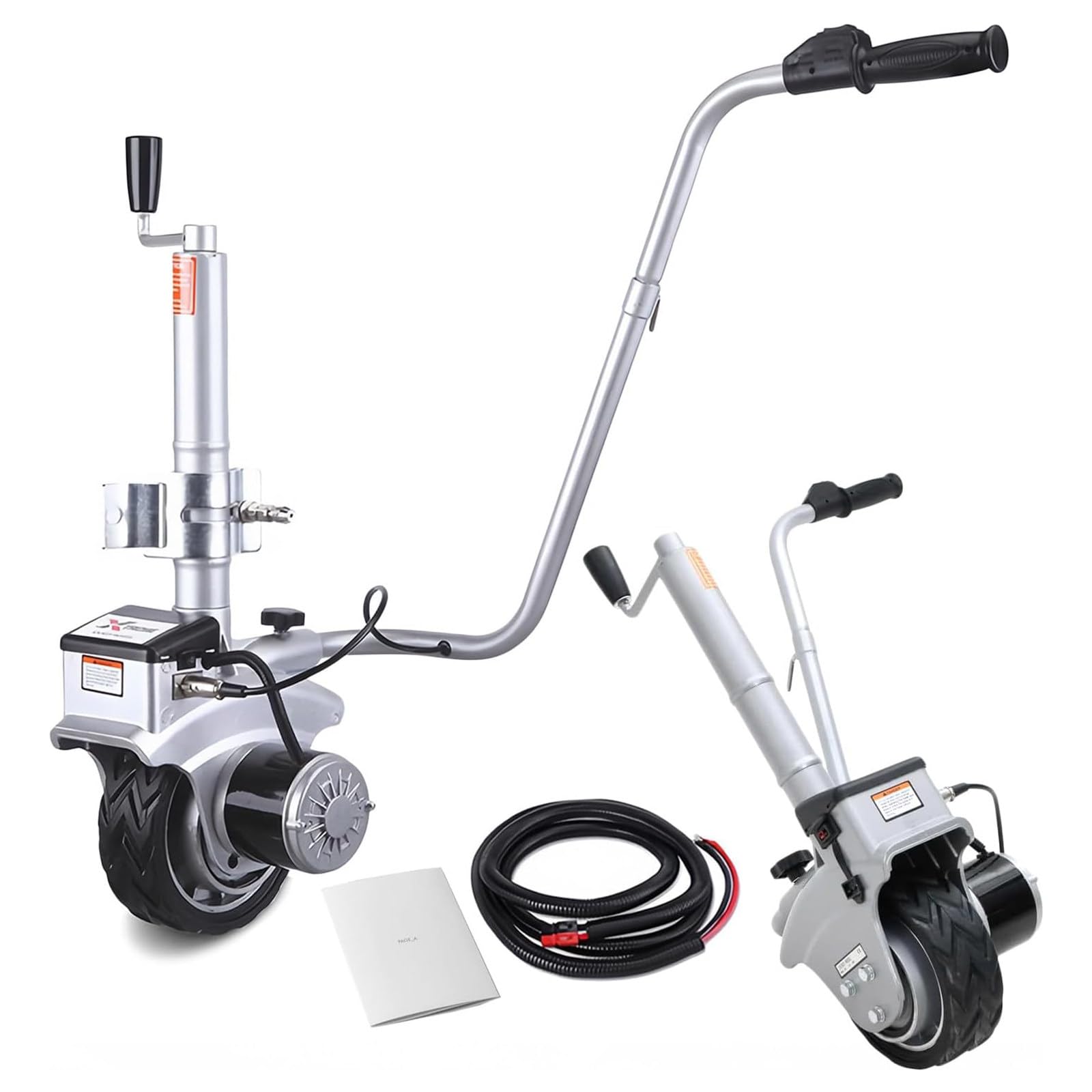 BeoyNot Electric Trailer, Electric Trailer Mover, Trailer Dolly, Electric Trailer Dolly, 2270KG Load Capacity, Maximum jockey wheel load: 272 KG, For Caravan Boat Trailer