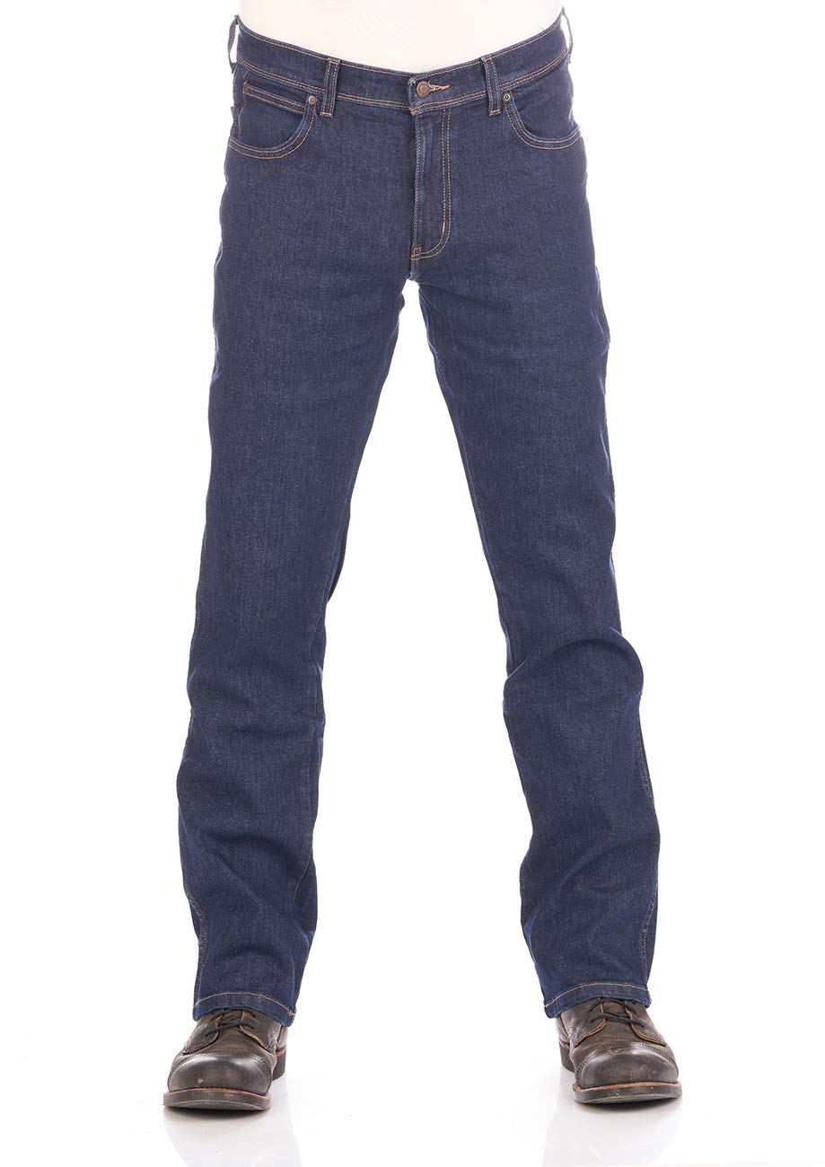 Wrangler Herren Regular Fit Jeans, Blau (Darkstone), W36/L34