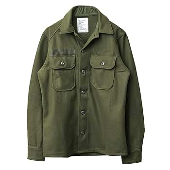 米軍 実物 ウールシャツ 後期 S MILITARY 実物 新品 デッドストック 米軍 ヴィンテージ ウール